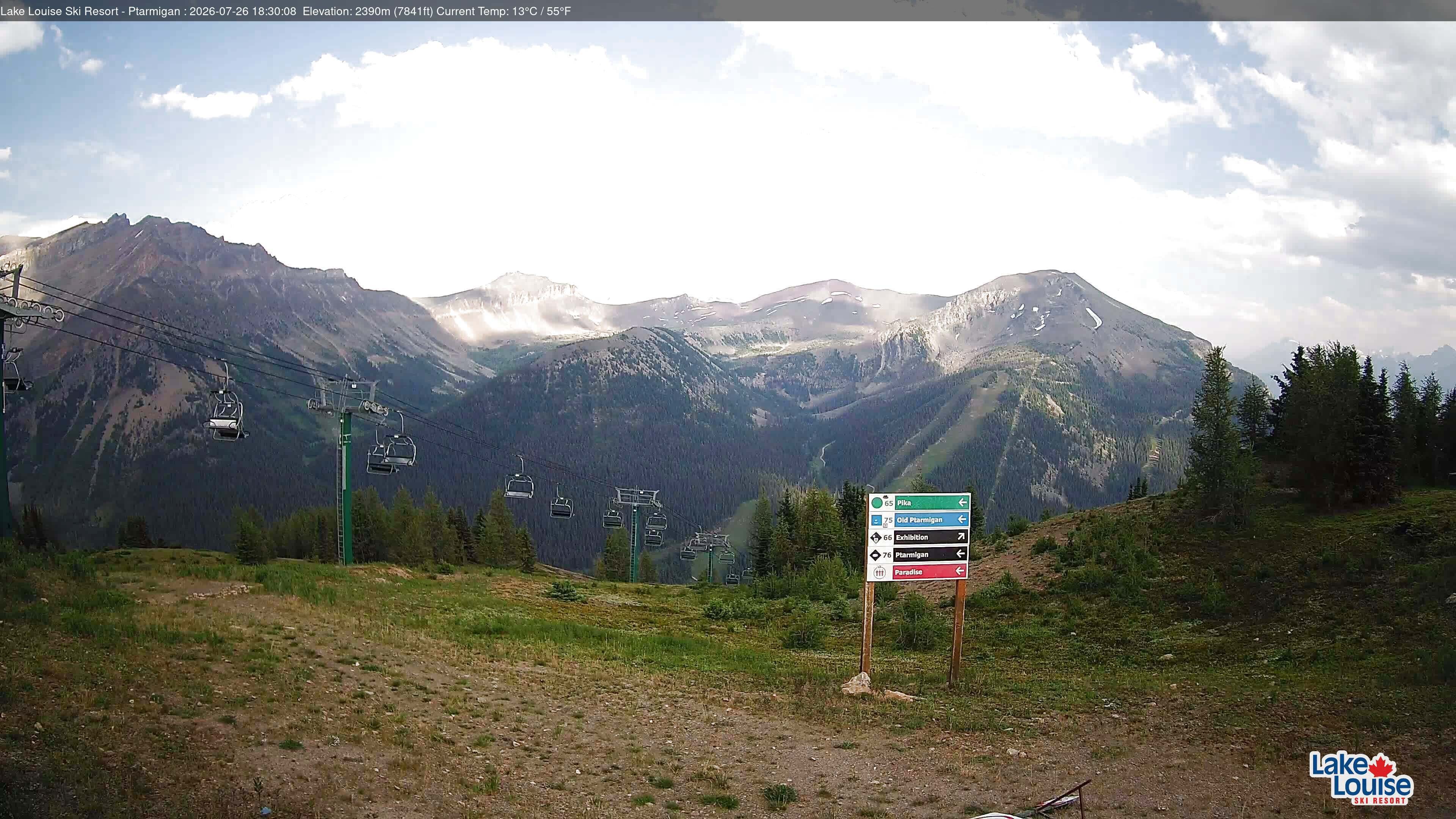 Archiv Foto Webcam Ptarmigan Panoramablick