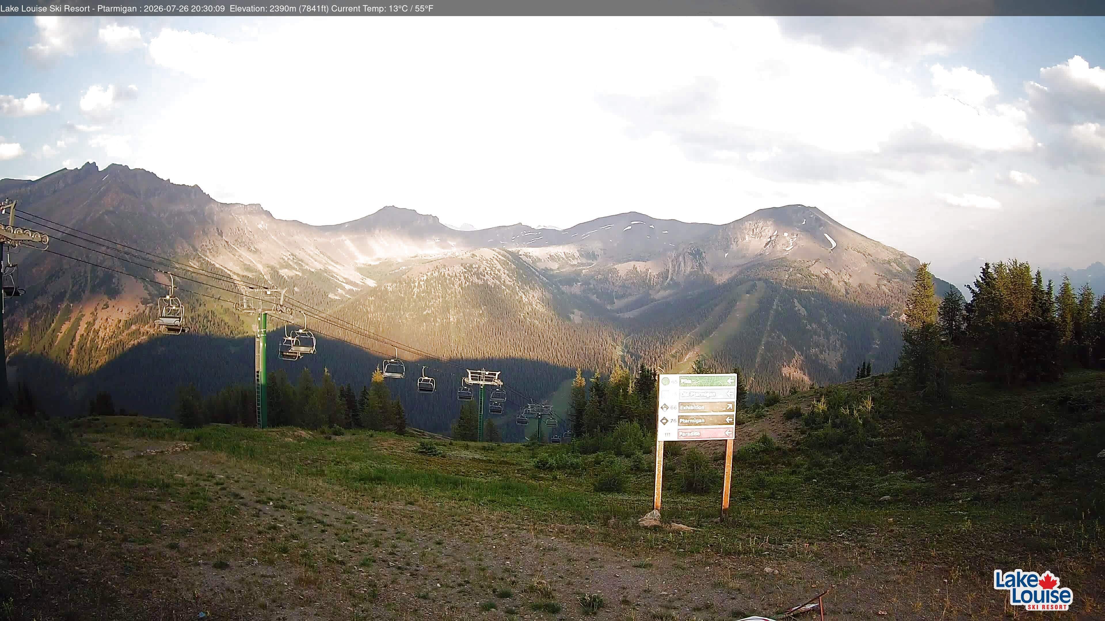 Archiv Foto Webcam Ptarmigan Panoramablick