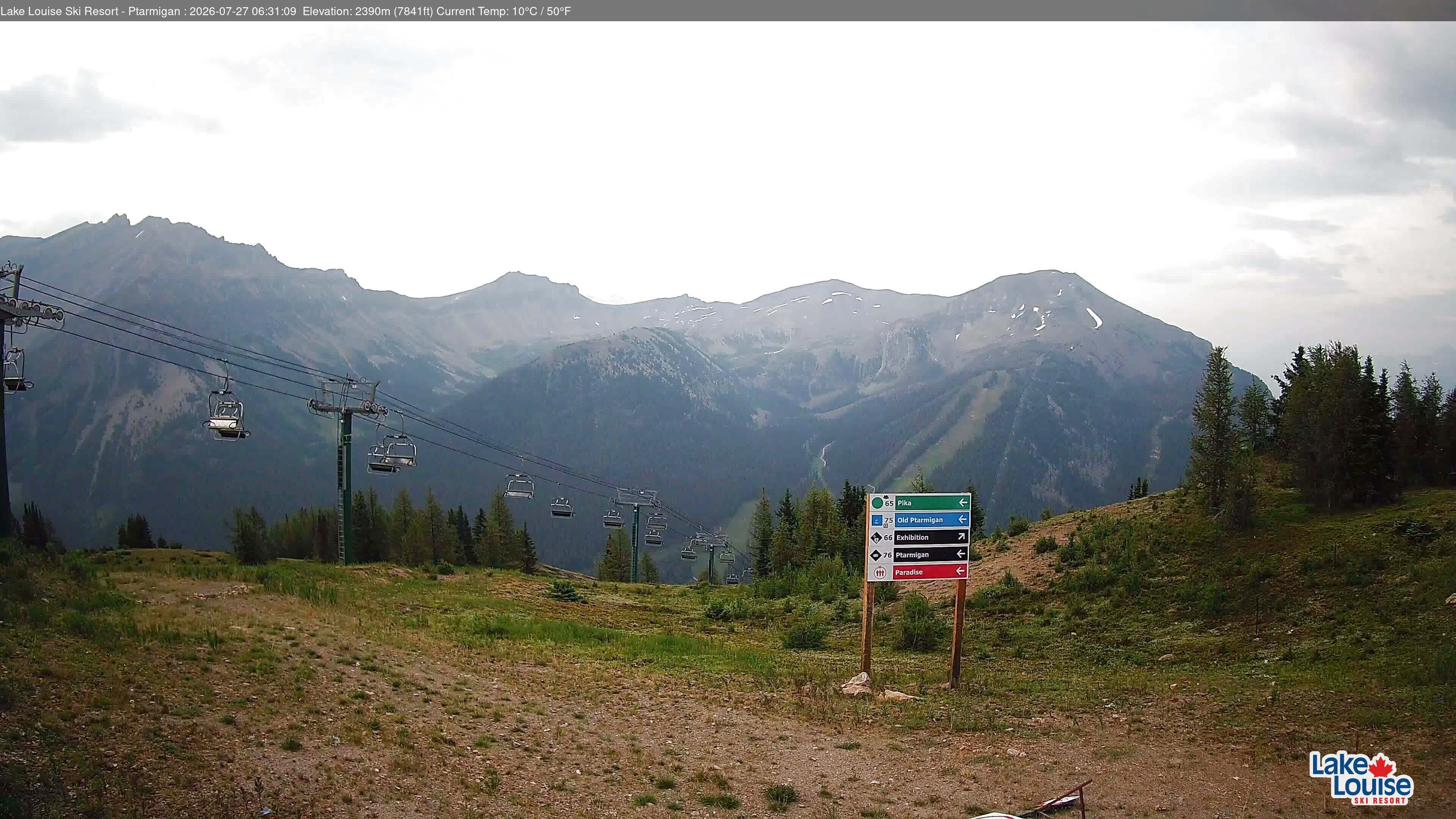 Archiv Foto Webcam Ptarmigan Panoramablick
