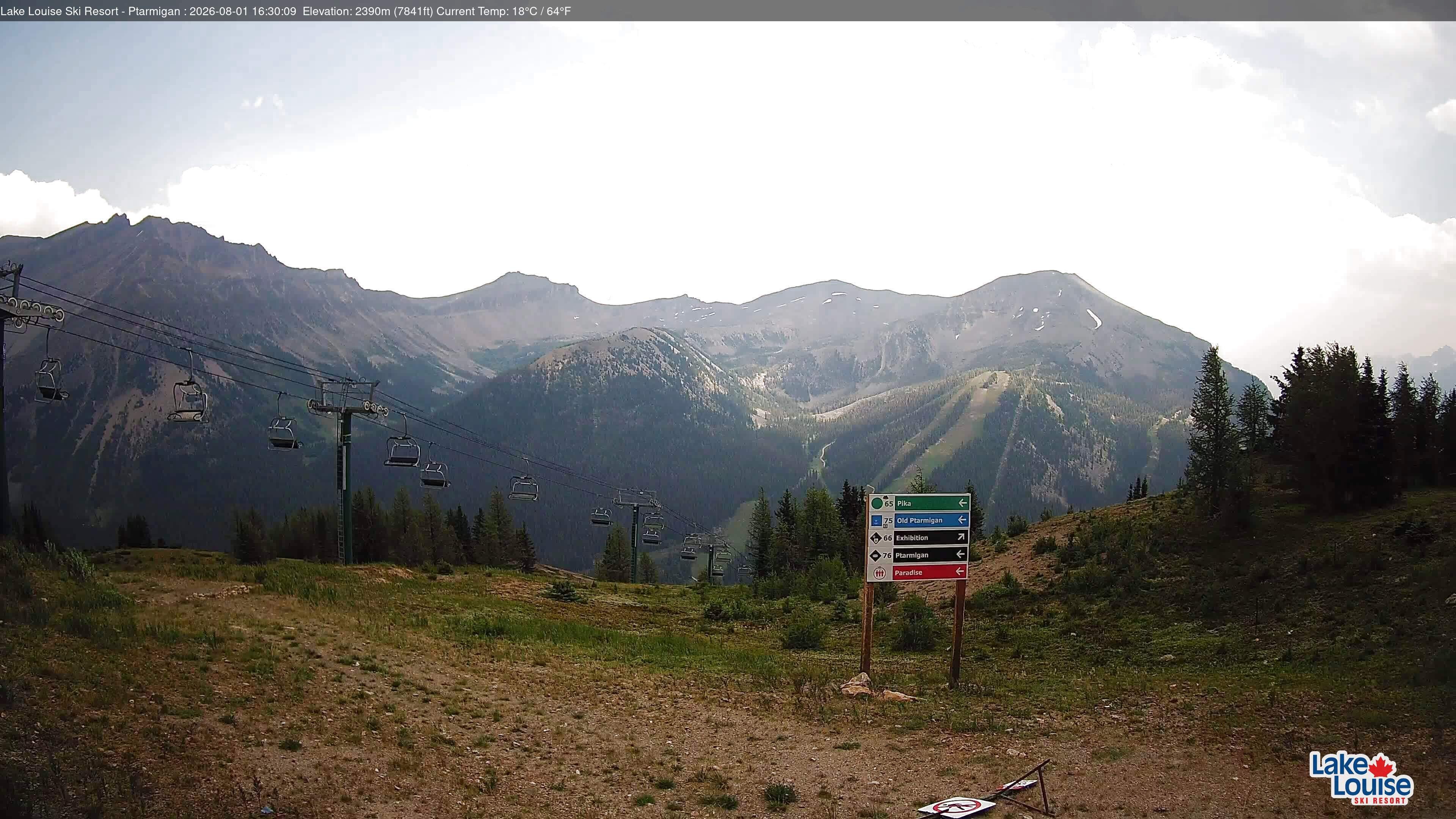 Archiv Foto Webcam Ptarmigan Panoramablick