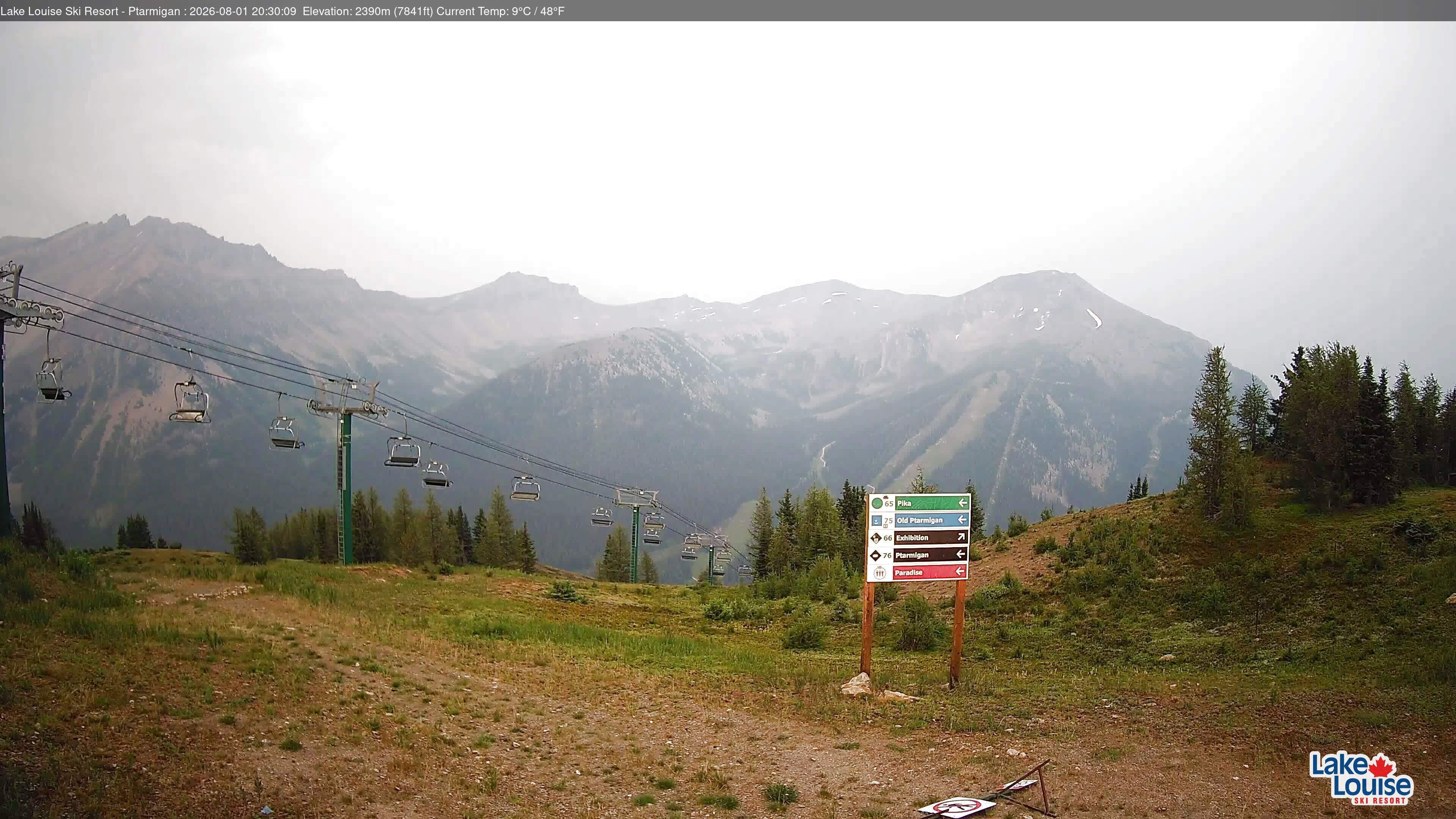 Archived image Webcam Lift Ptarmigan Panorama