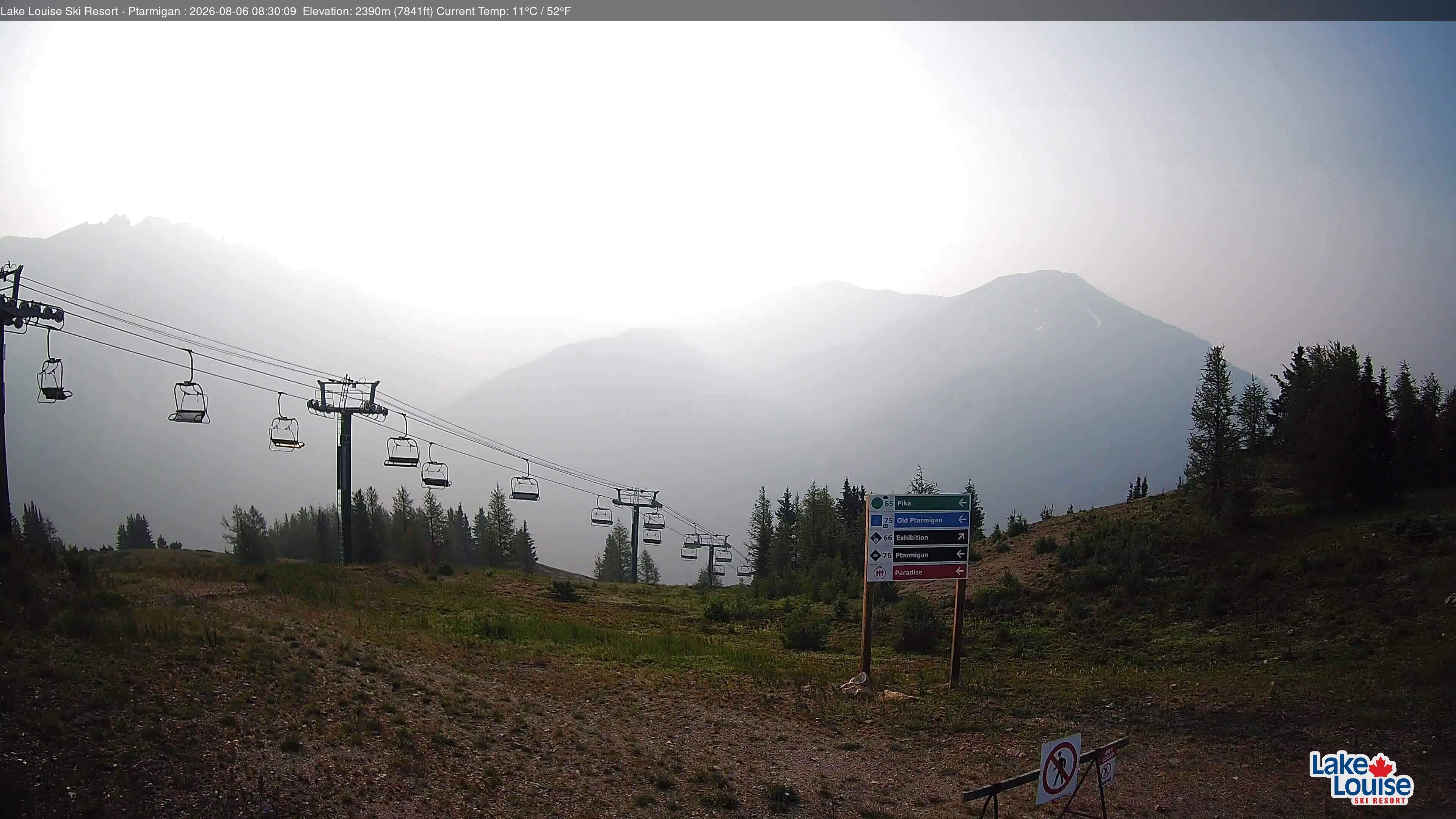 Archived image Webcam Lift Ptarmigan Panorama