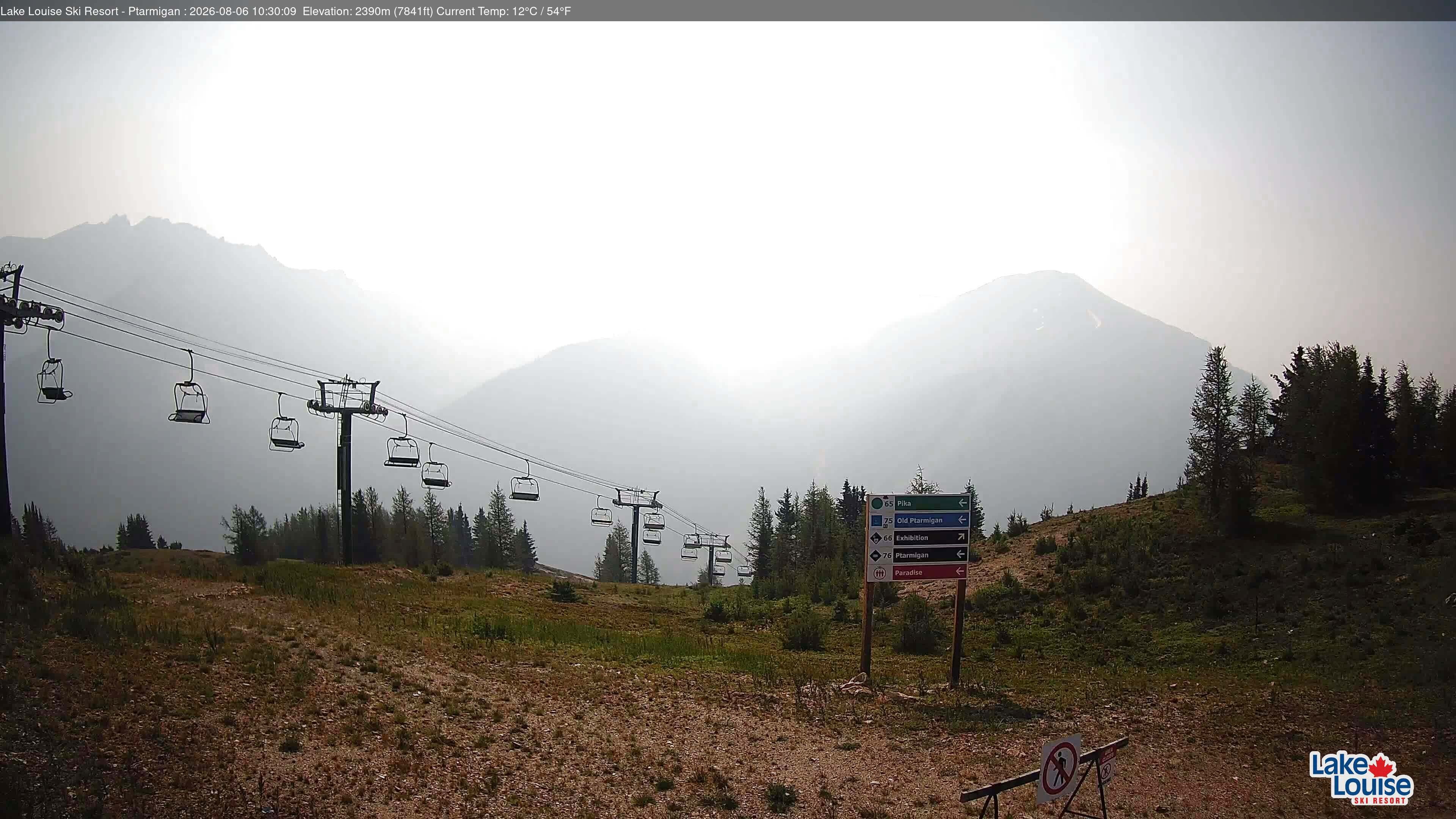 Archived image Webcam Lift Ptarmigan Panorama