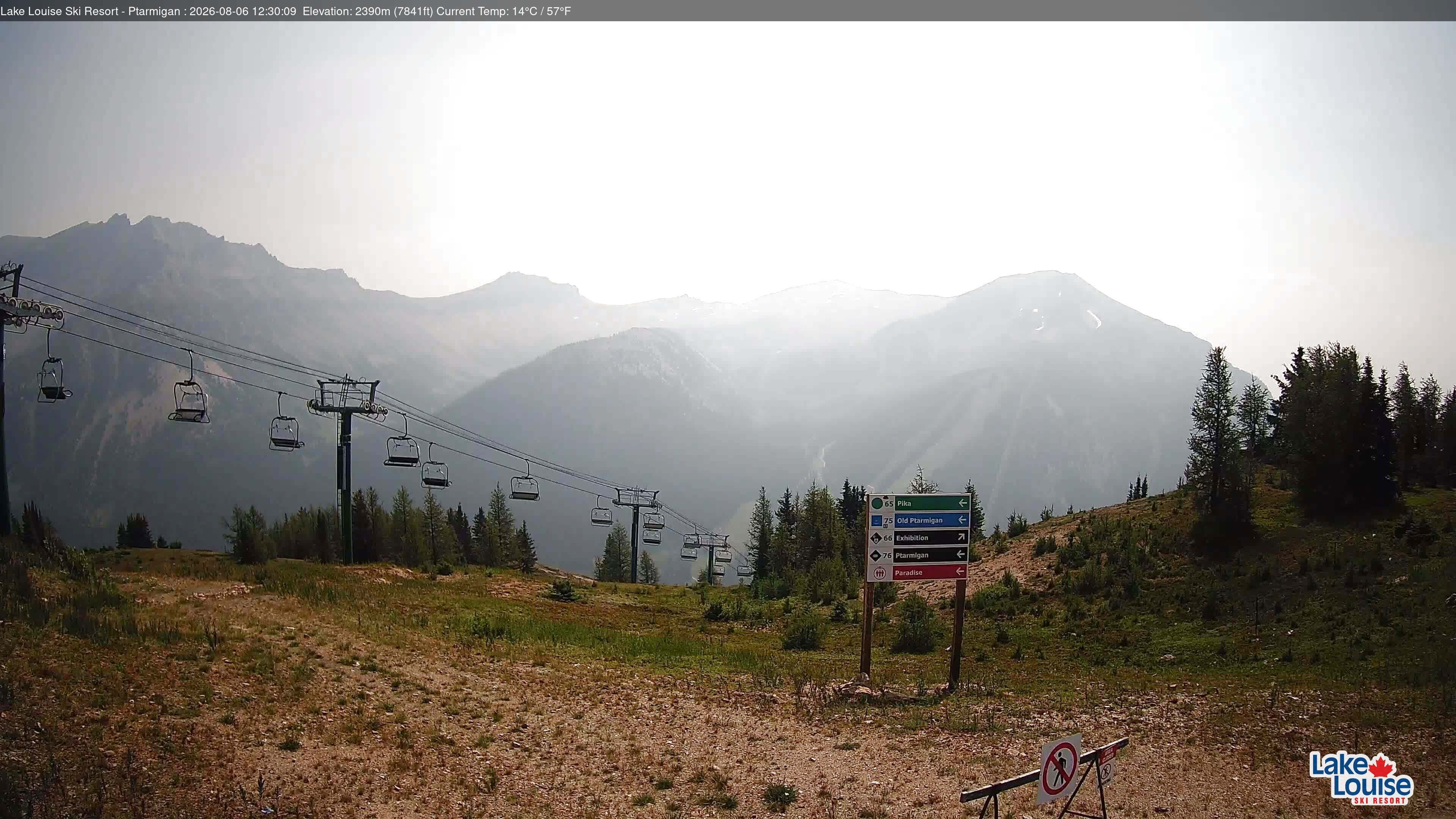 Archived image Webcam Lift Ptarmigan Panorama