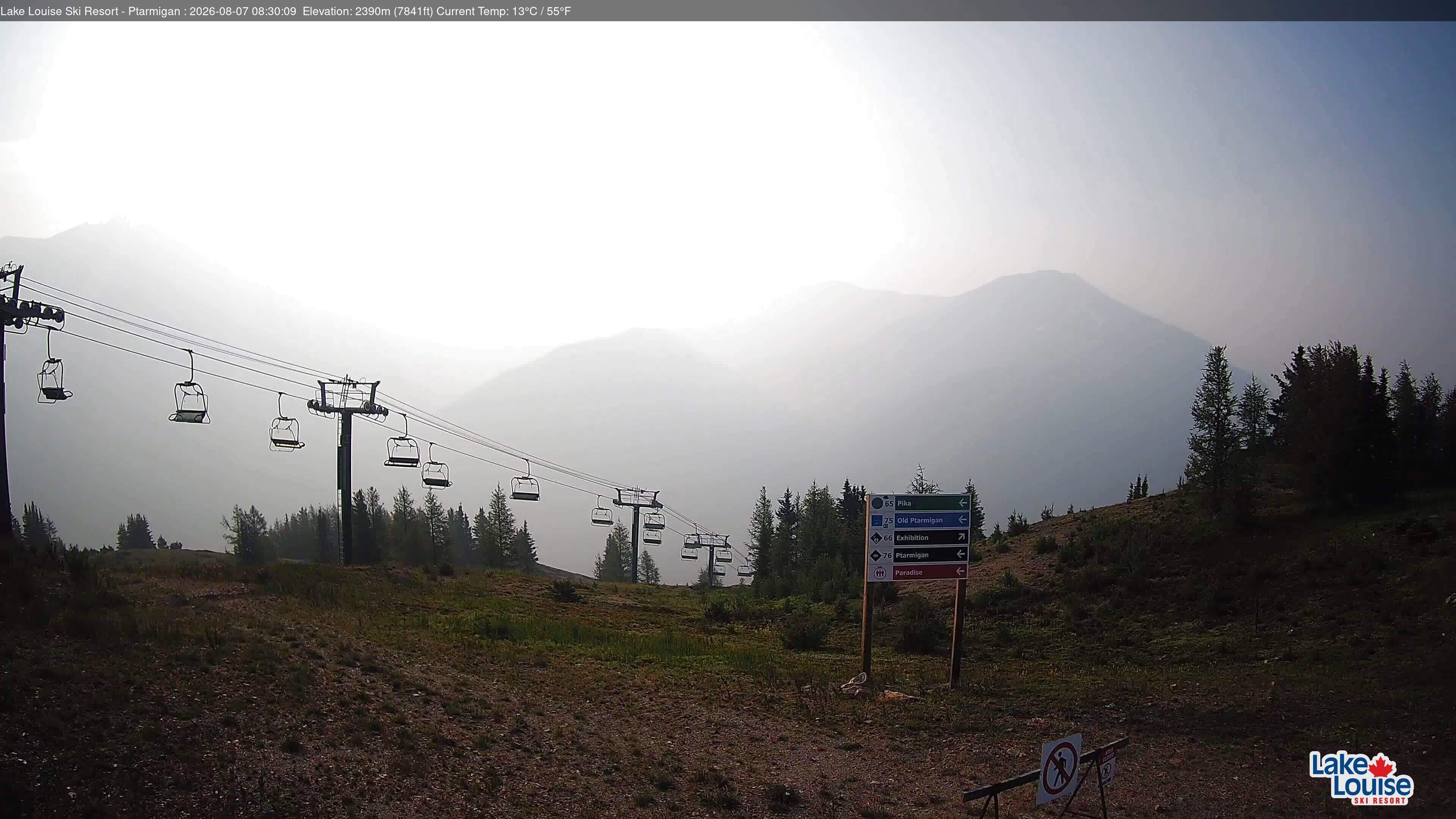 Archived image Webcam Lift Ptarmigan Panorama