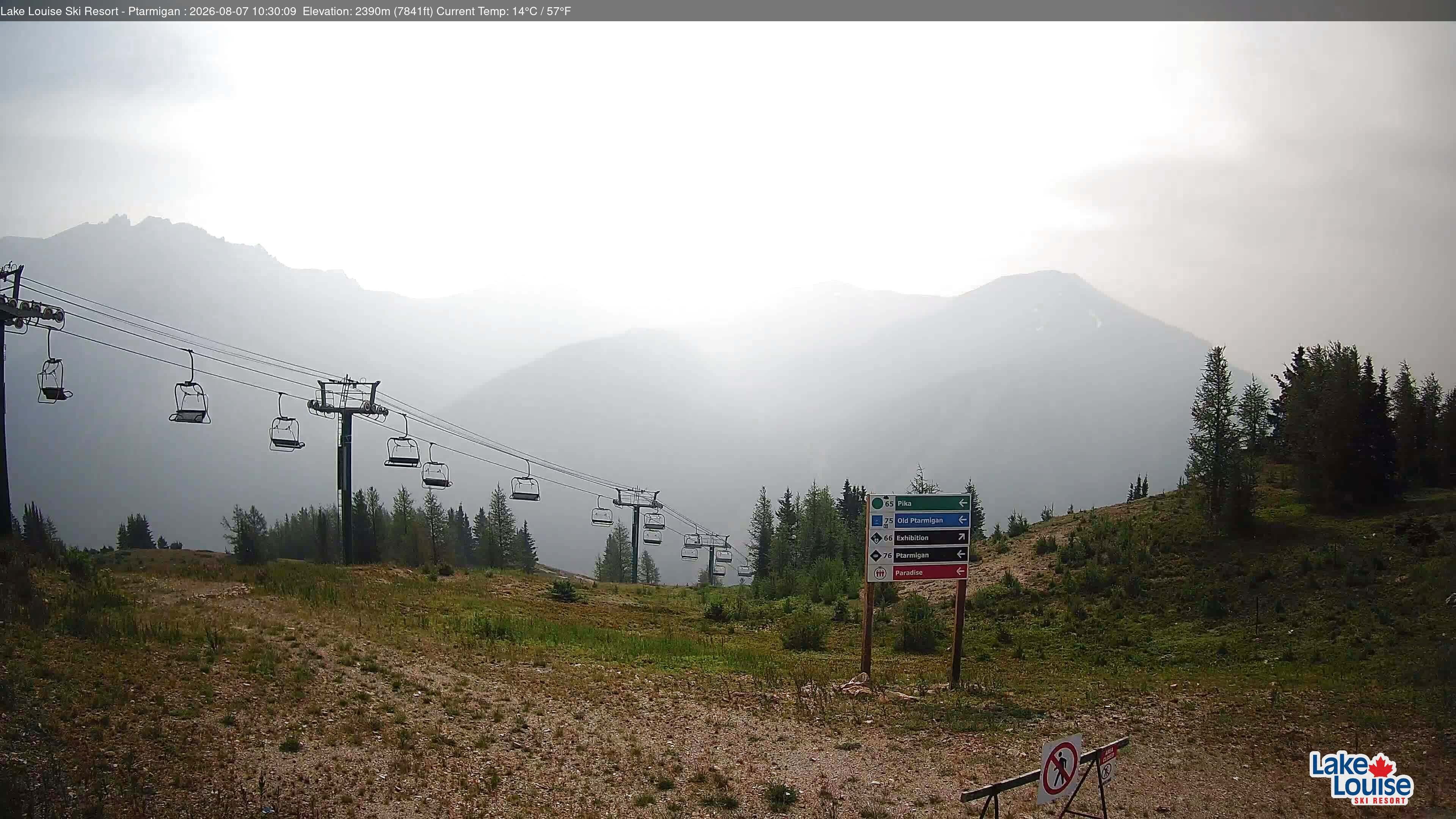 Archived image Webcam Lift Ptarmigan Panorama