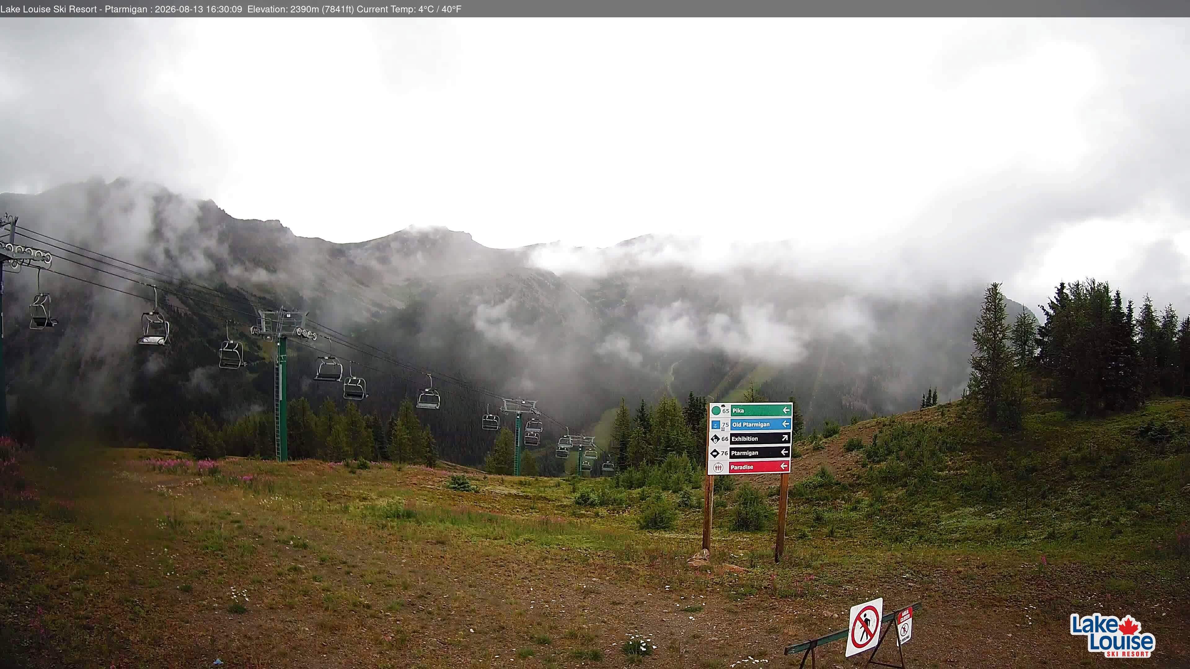 Archived image Webcam Lift Ptarmigan Panorama