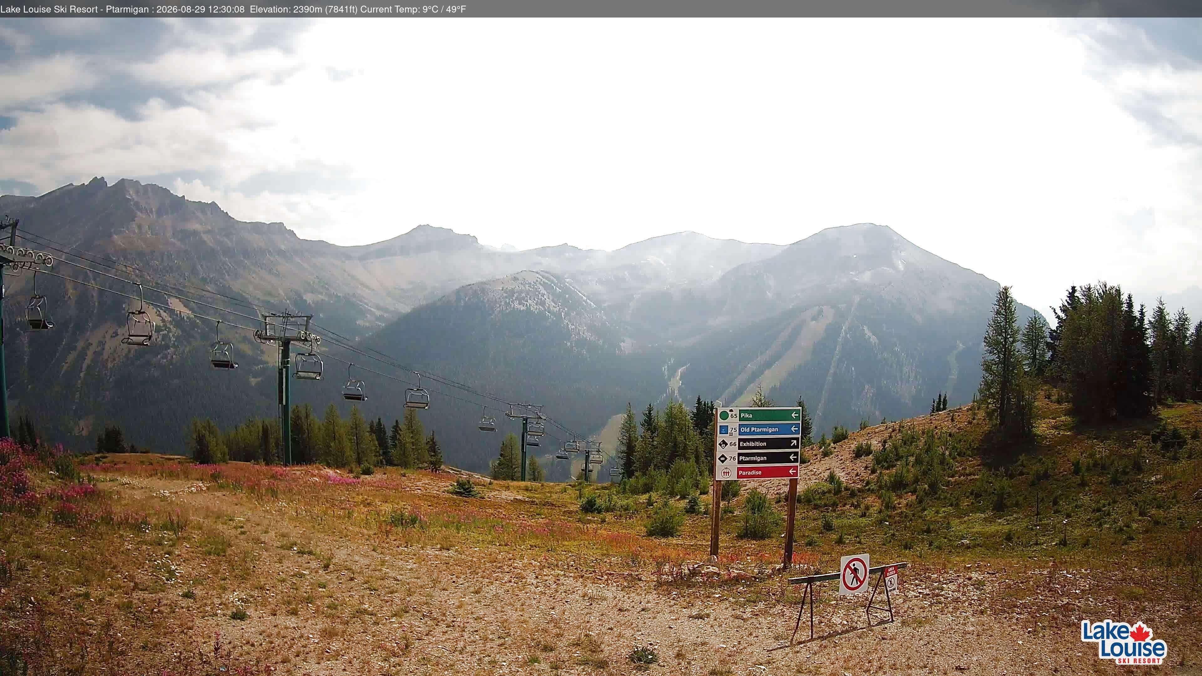 Archiv Foto Webcam Ptarmigan Panoramablick