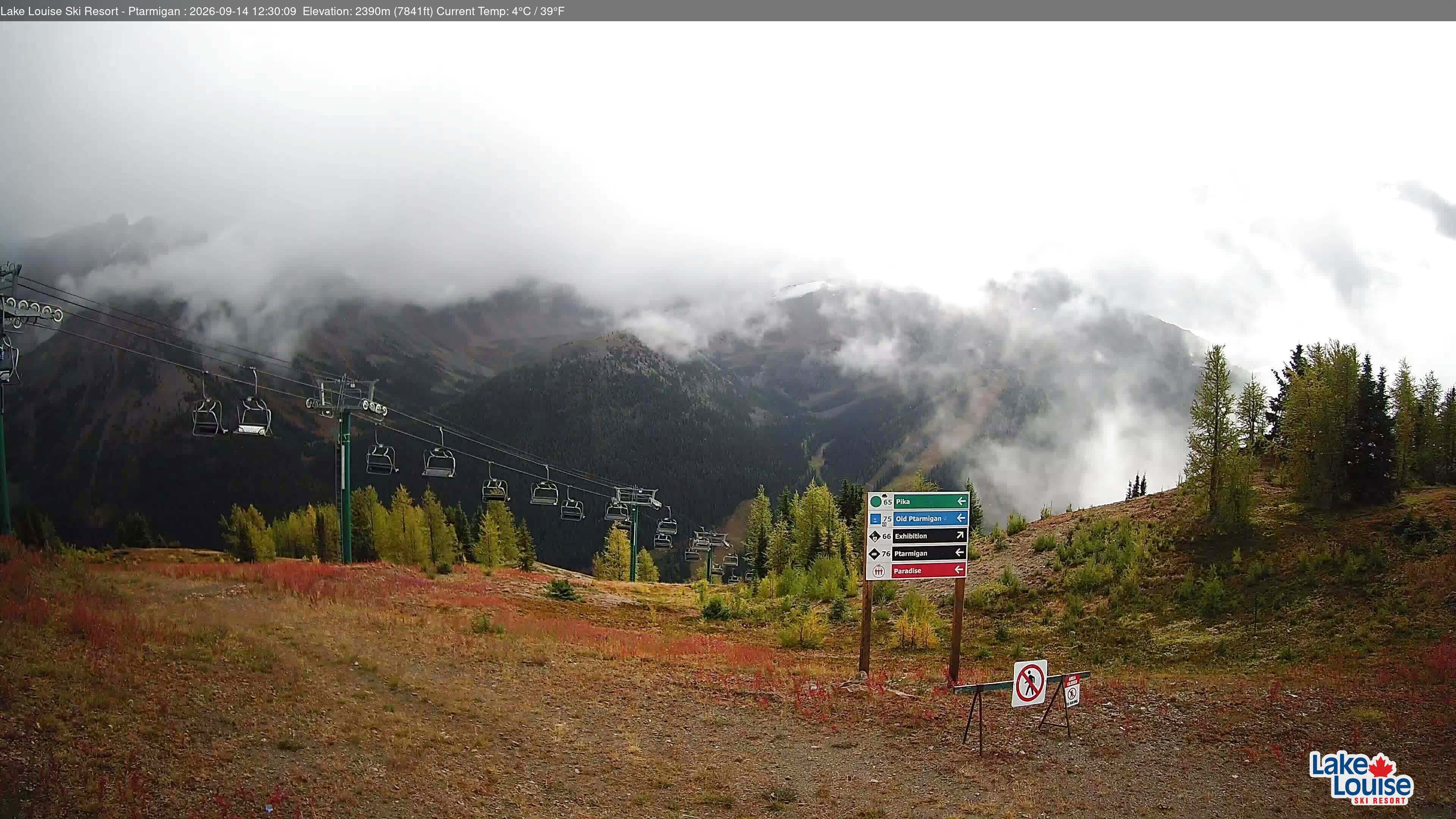 Archived image Webcam Lift Ptarmigan Panorama