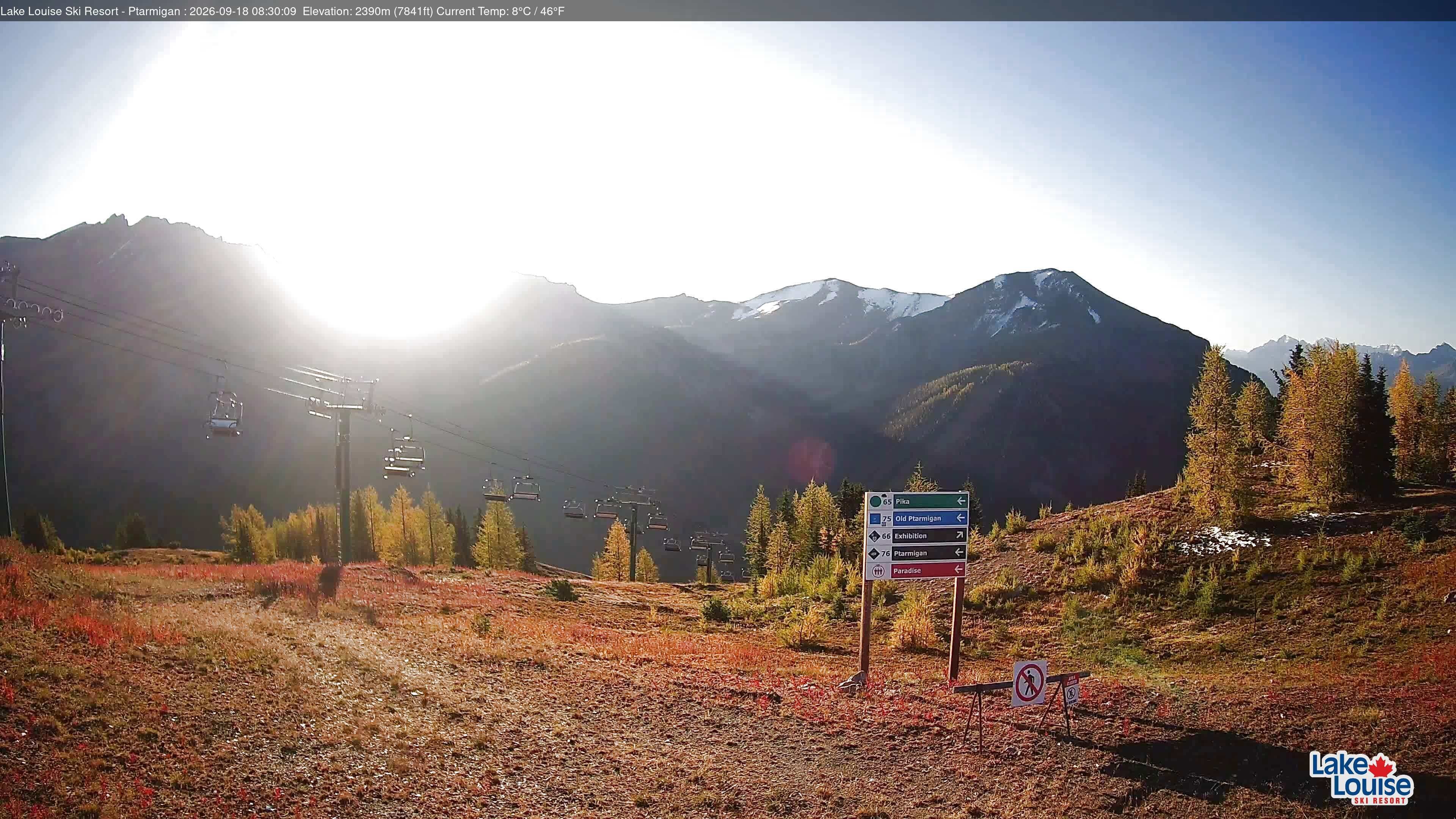Archiv Foto Webcam Ptarmigan Panoramablick