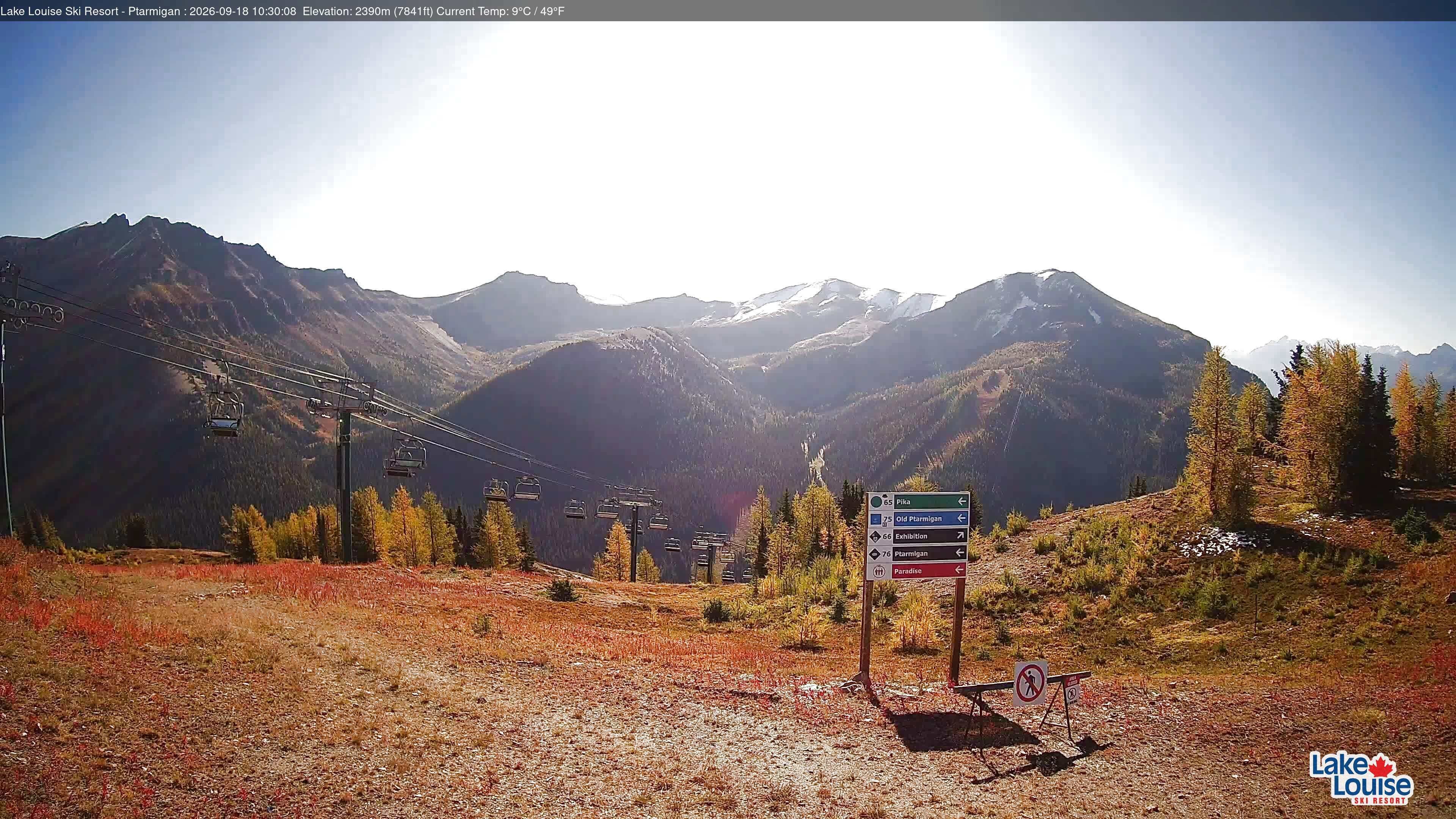 Archiv Foto Webcam Ptarmigan Panoramablick