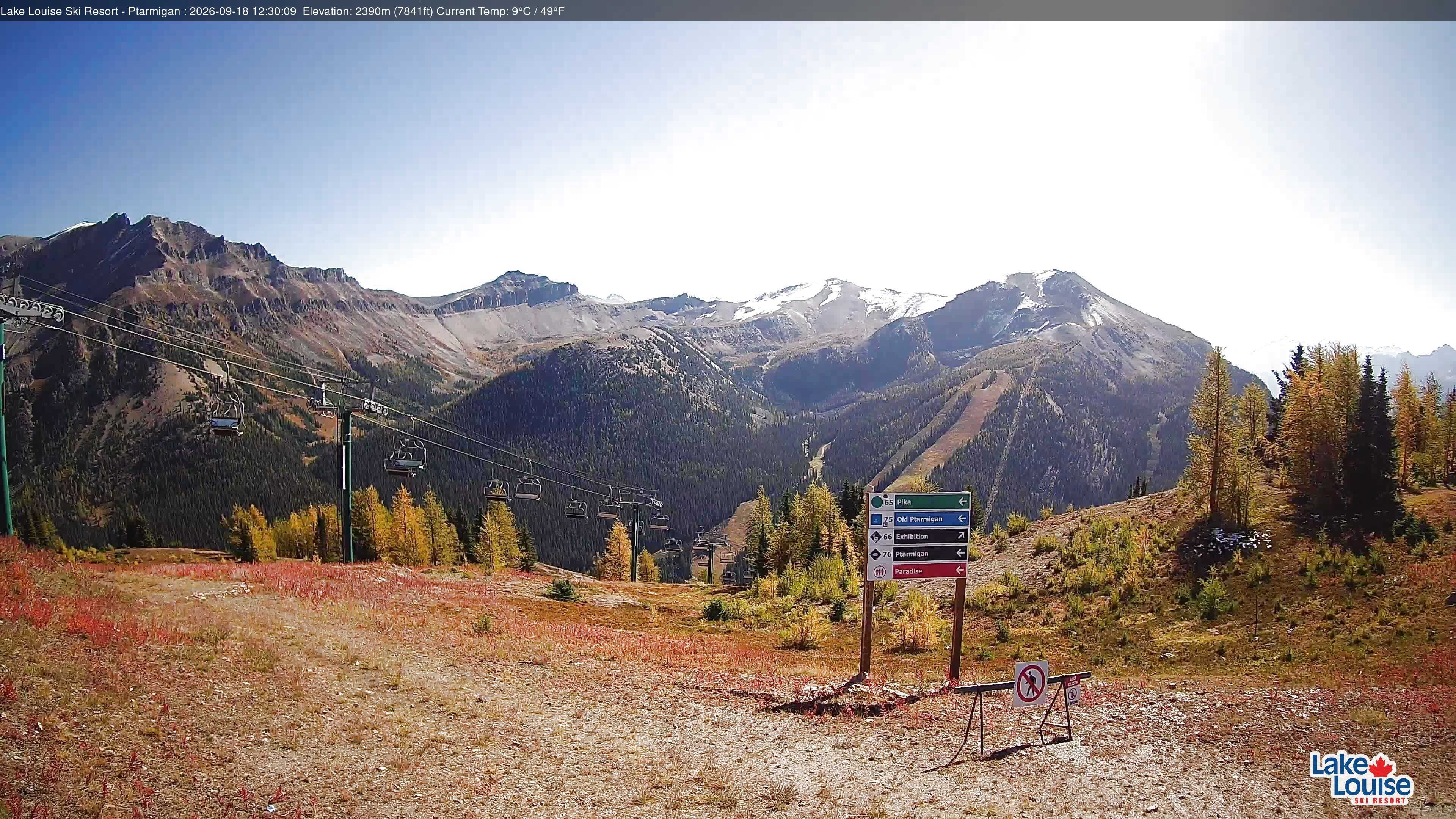 Archiv Foto Webcam Ptarmigan Panoramablick