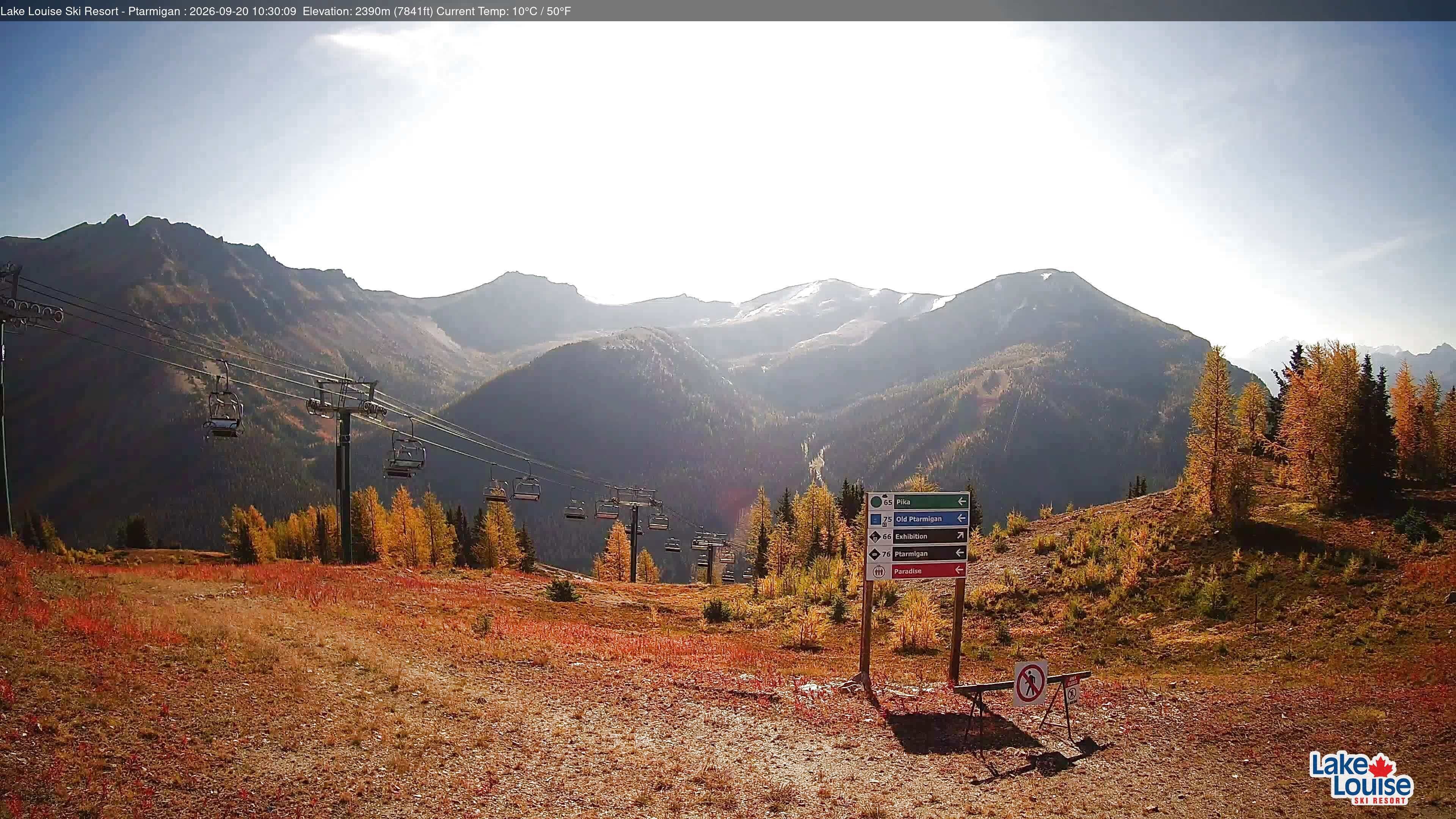 Archived image Webcam Lift Ptarmigan Panorama