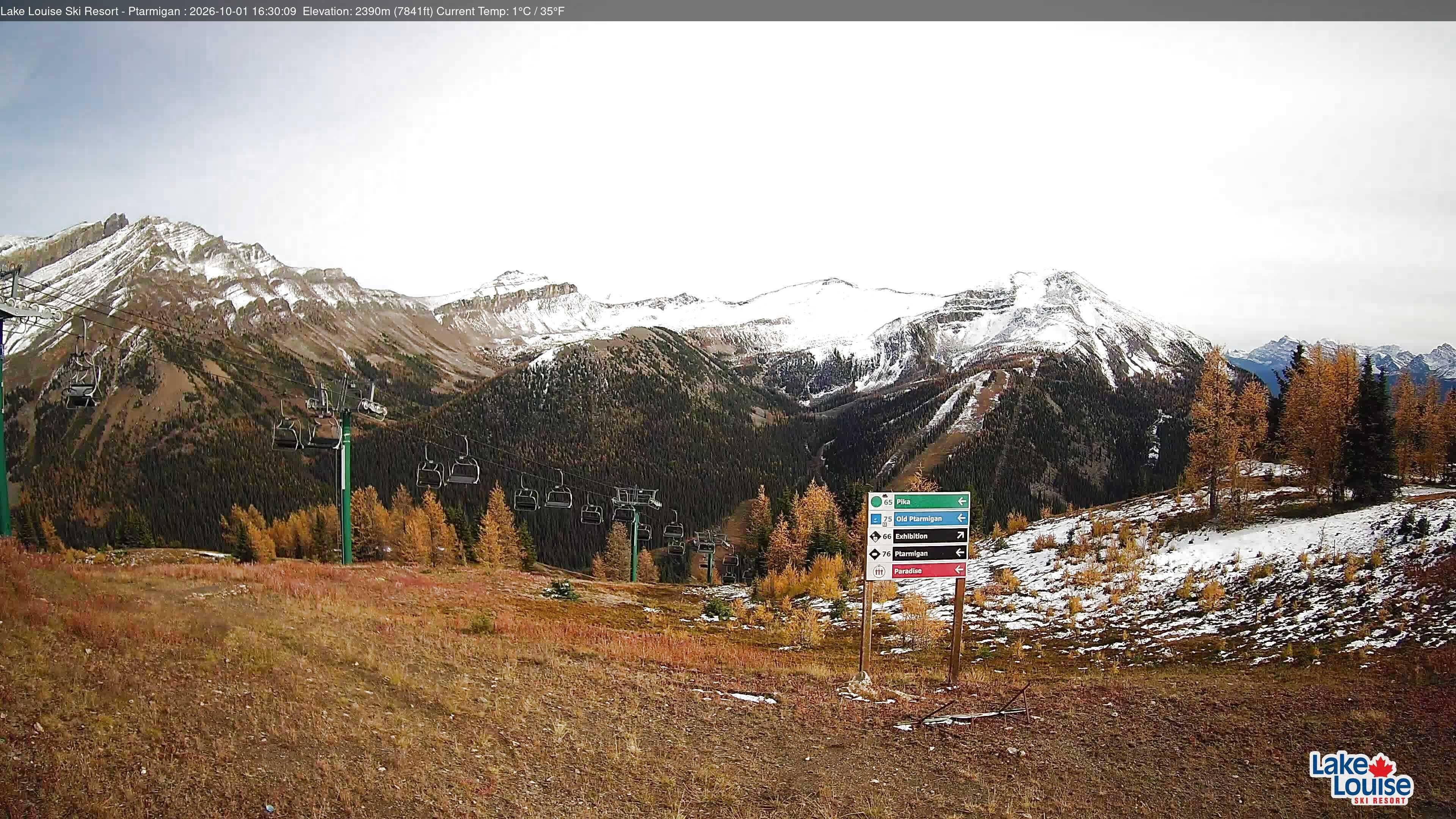 Archiv Foto Webcam Ptarmigan Panoramablick