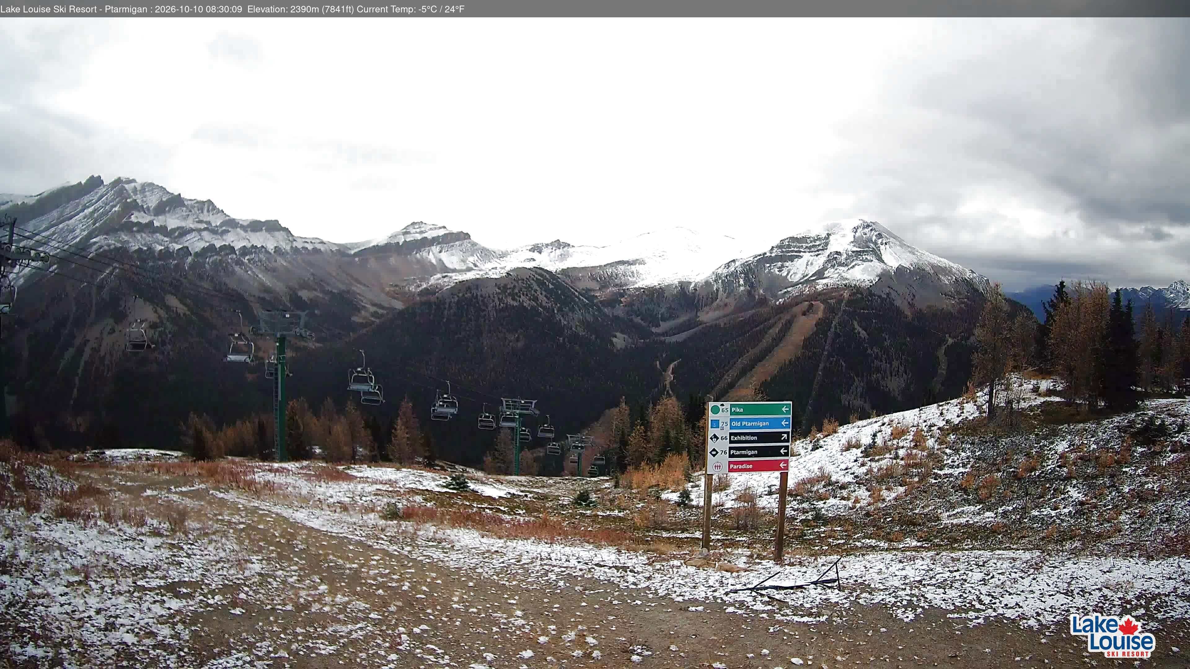 Archived image Webcam Lift Ptarmigan Panorama