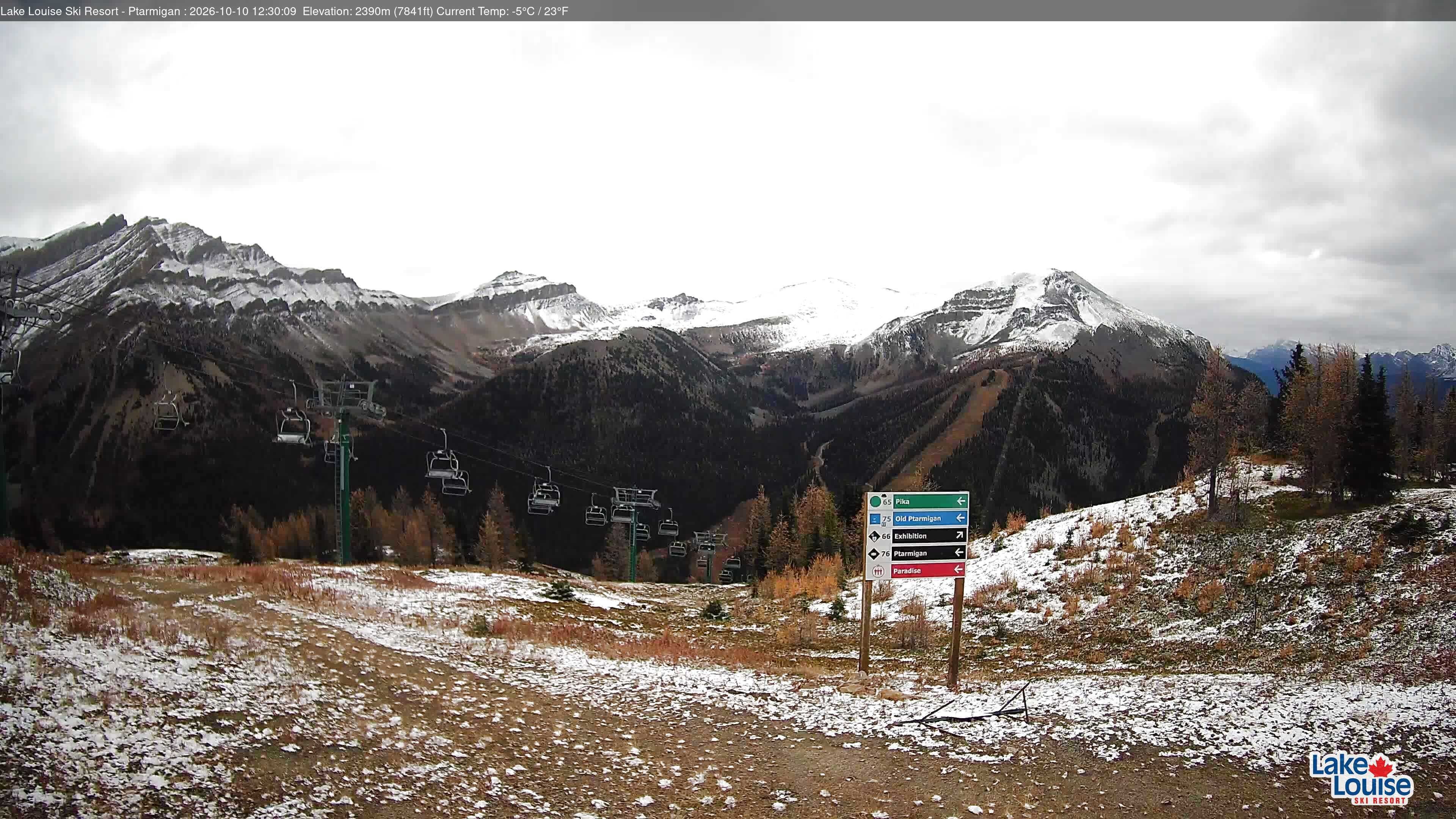 Archived image Webcam Lift Ptarmigan Panorama