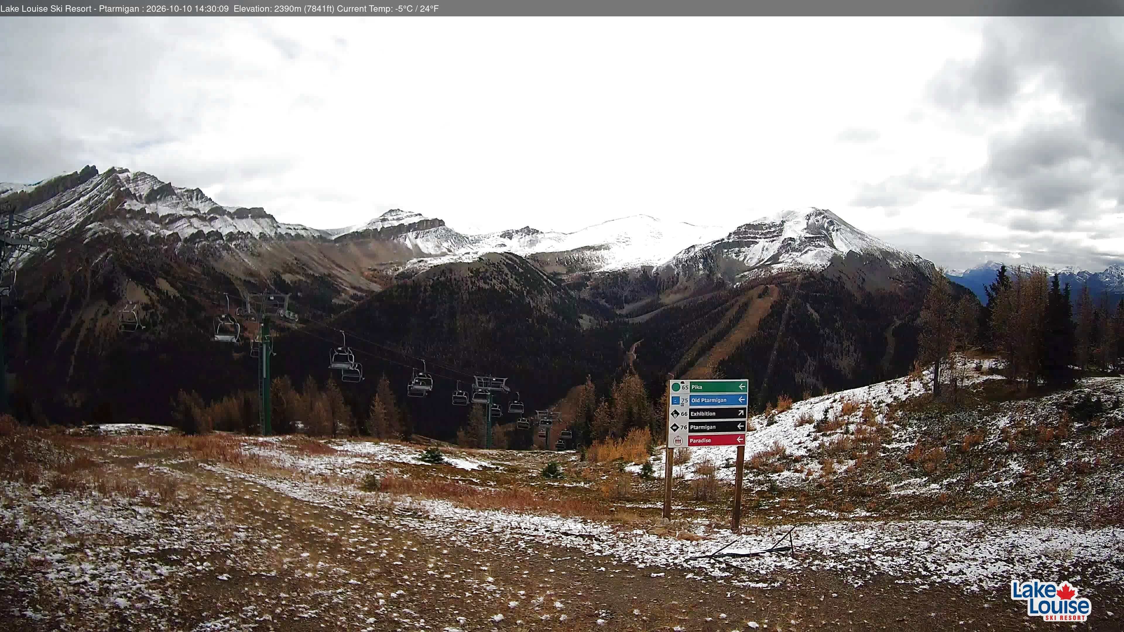 Archived image Webcam Lift Ptarmigan Panorama