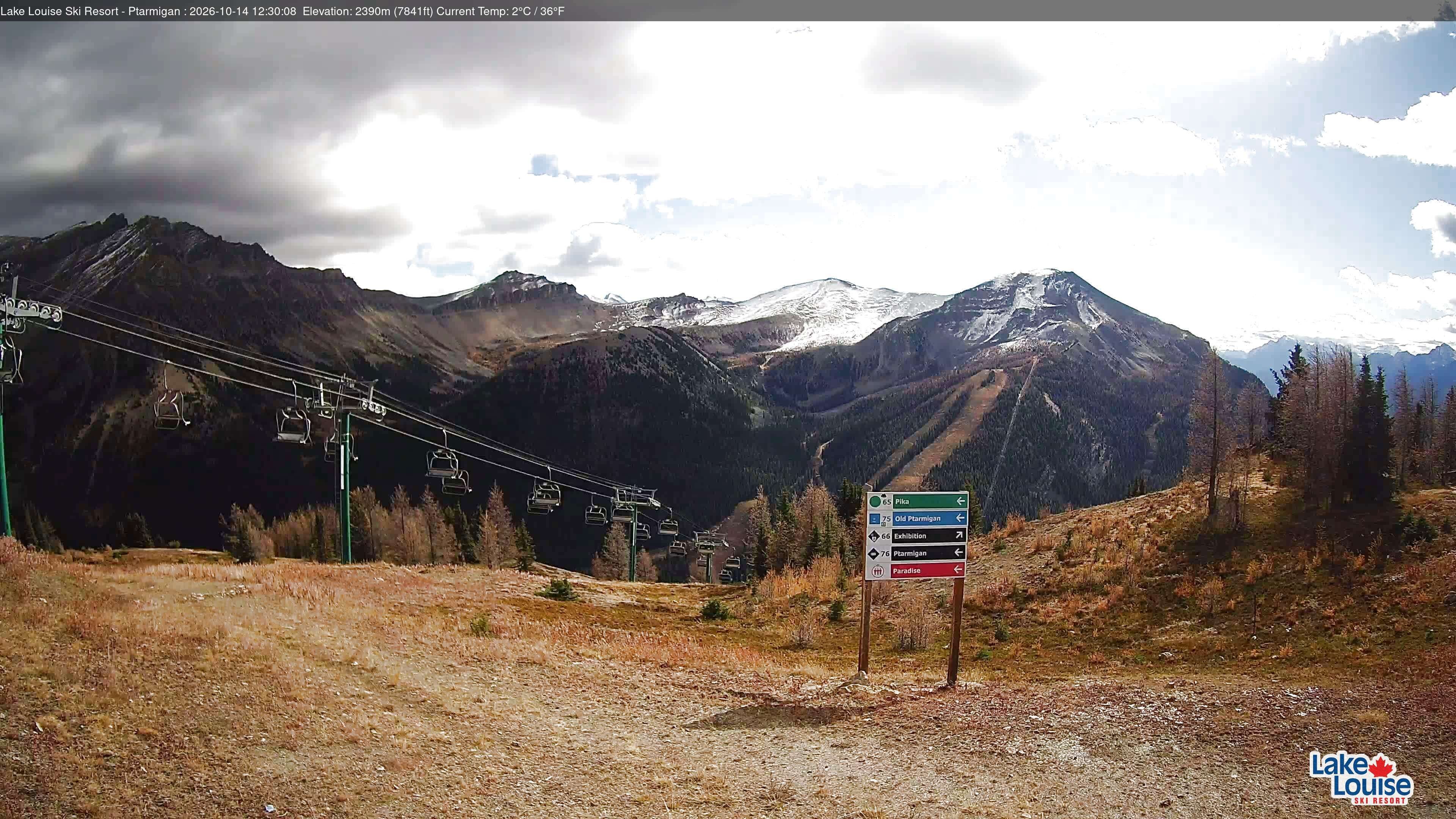 Archived image Webcam Lift Ptarmigan Panorama
