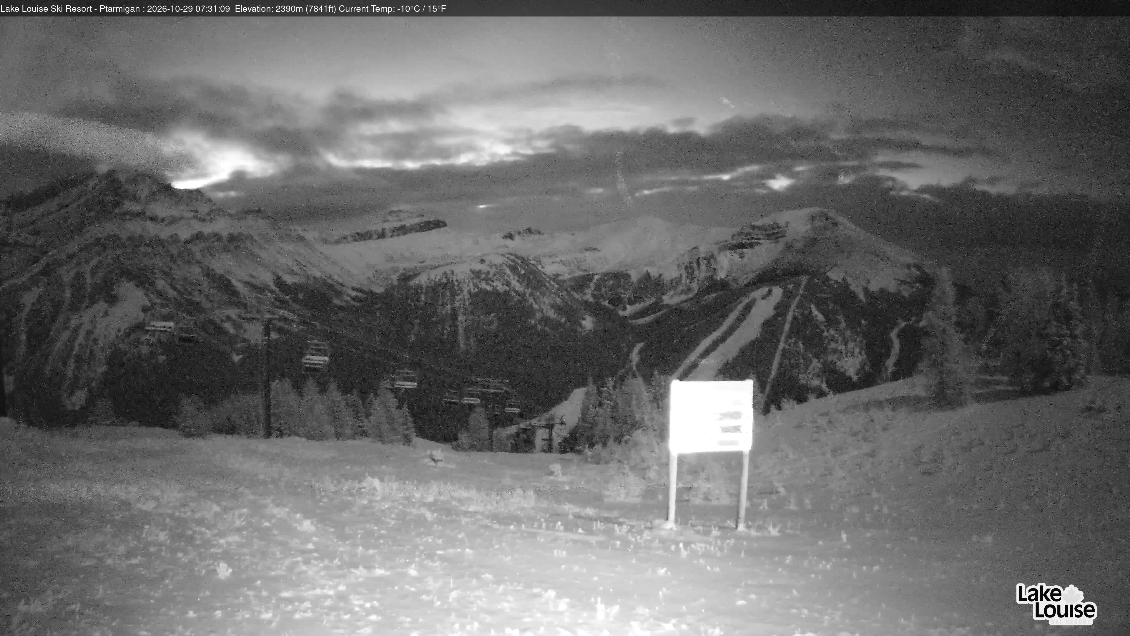 Archived image Webcam Lift Ptarmigan Panorama