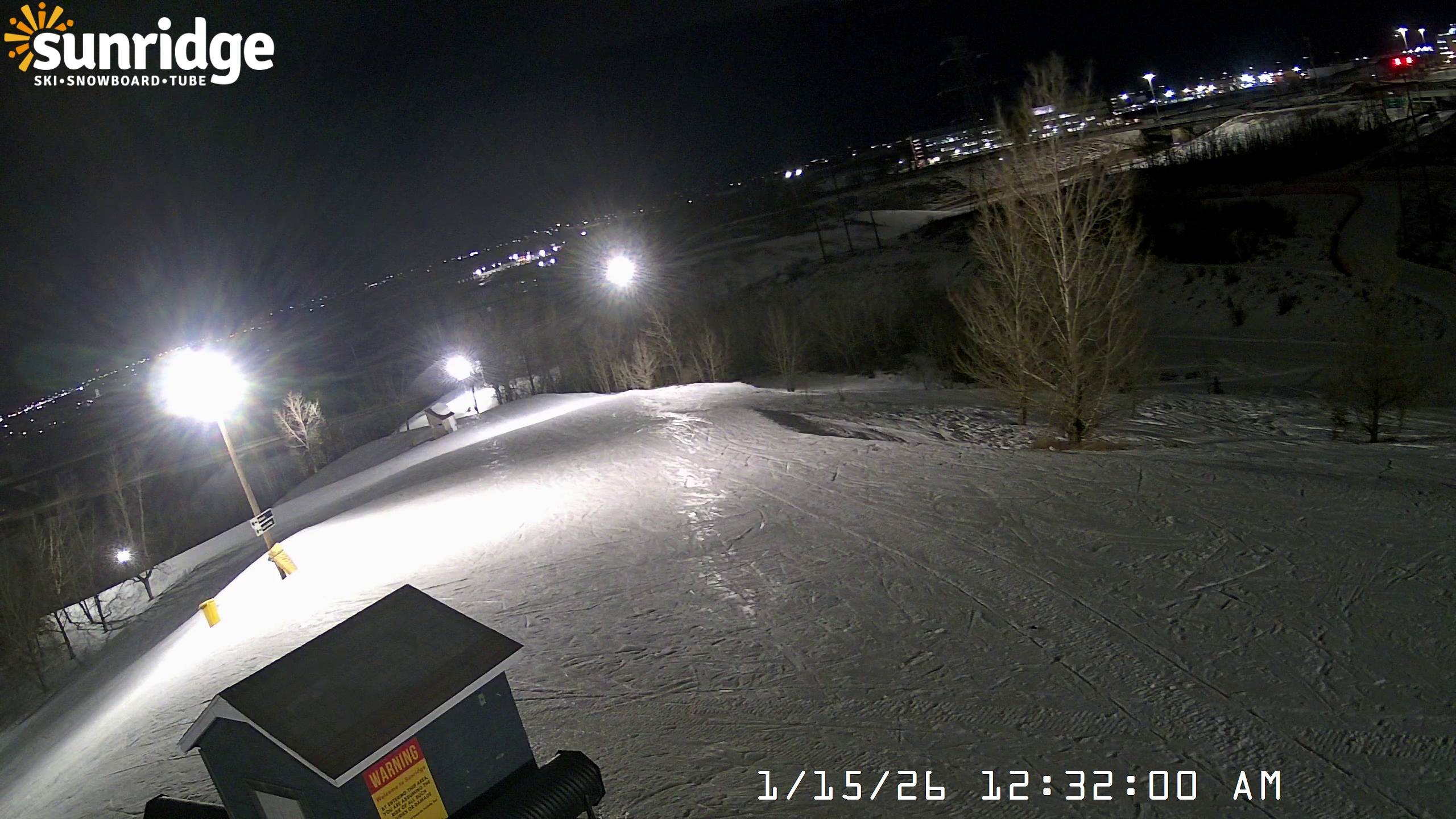 Archiv Foto Webcam Skiegebiet Sunridge(Alberta, Canada)