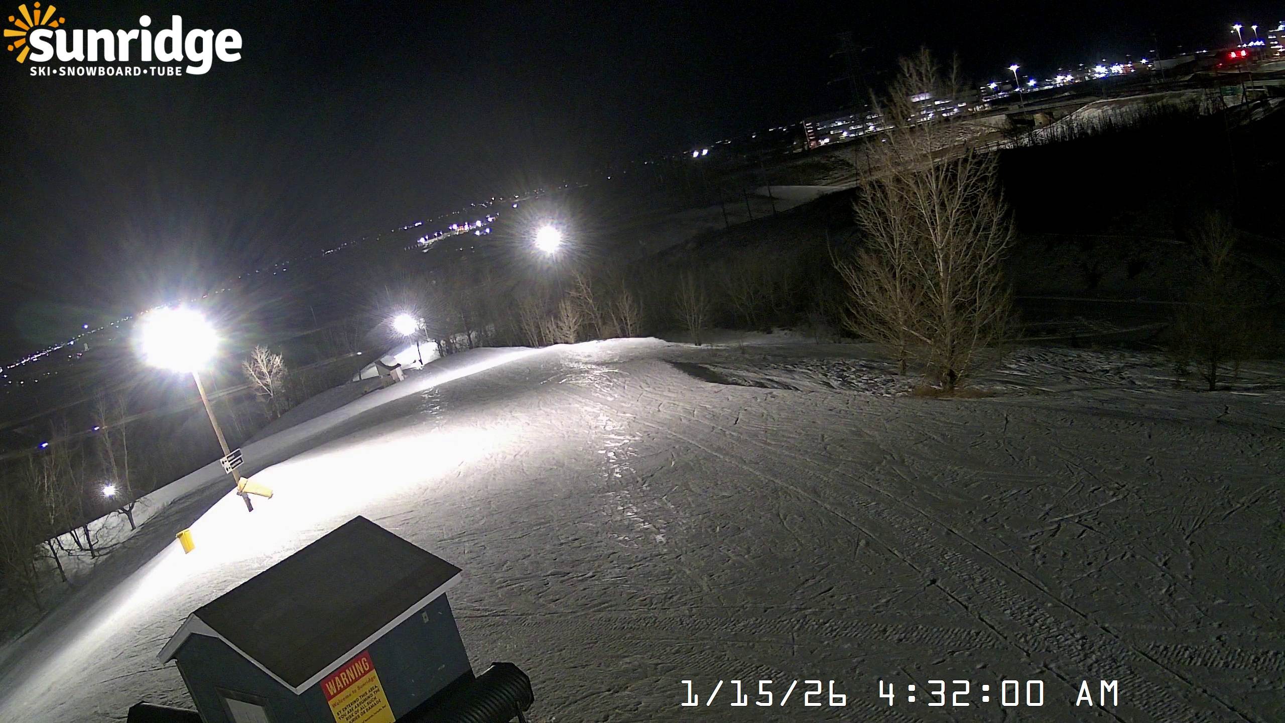 Archiv Foto Webcam Skiegebiet Sunridge(Alberta, Canada)