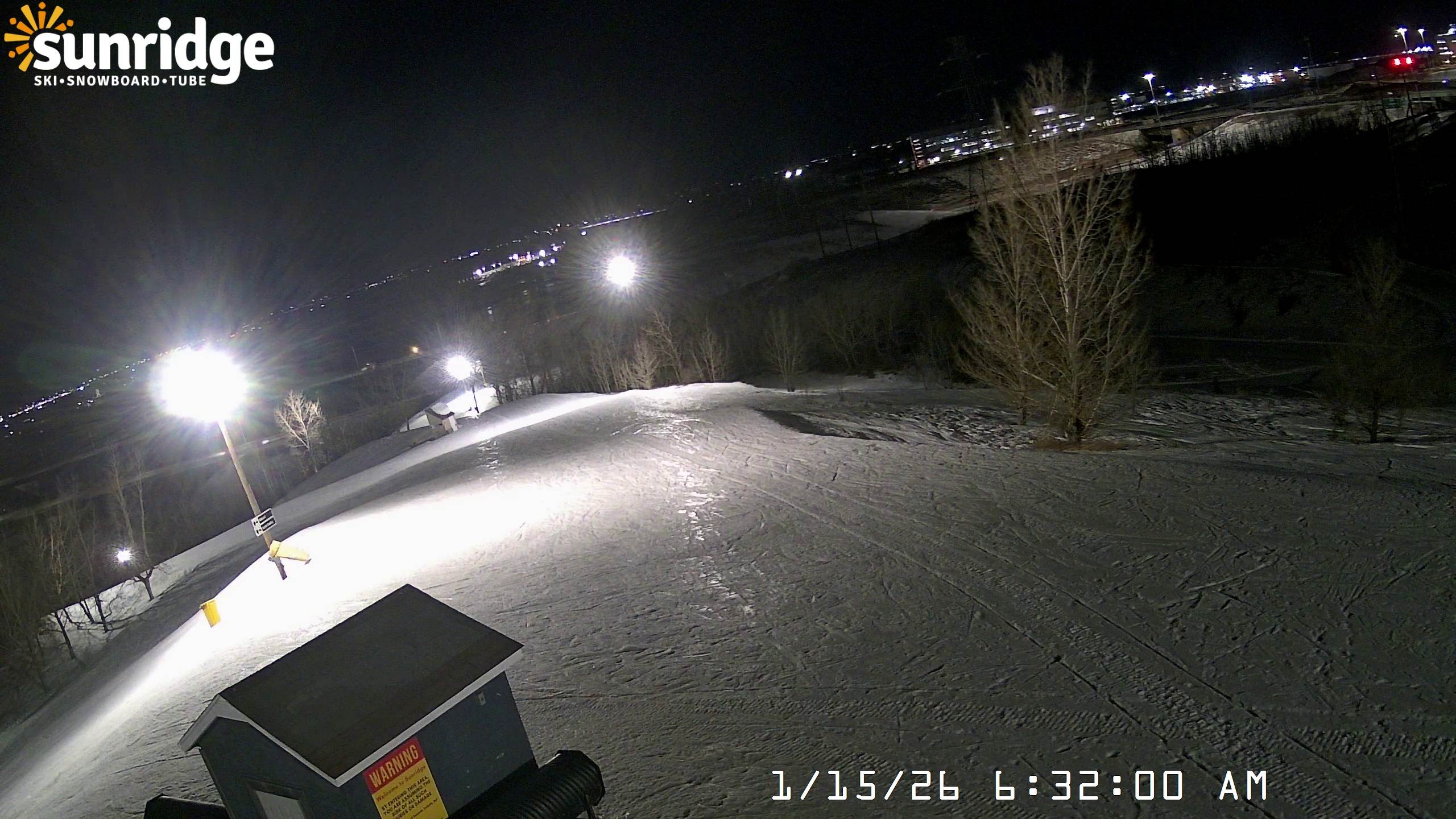 Archiv Foto Webcam Skiegebiet Sunridge(Alberta, Canada)