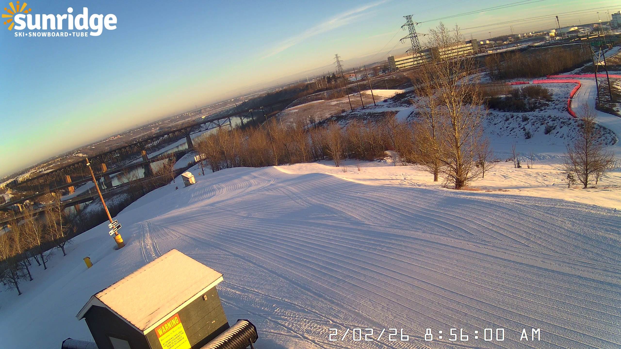 Archiv Foto Webcam Skiegebiet Sunridge(Alberta, Canada)