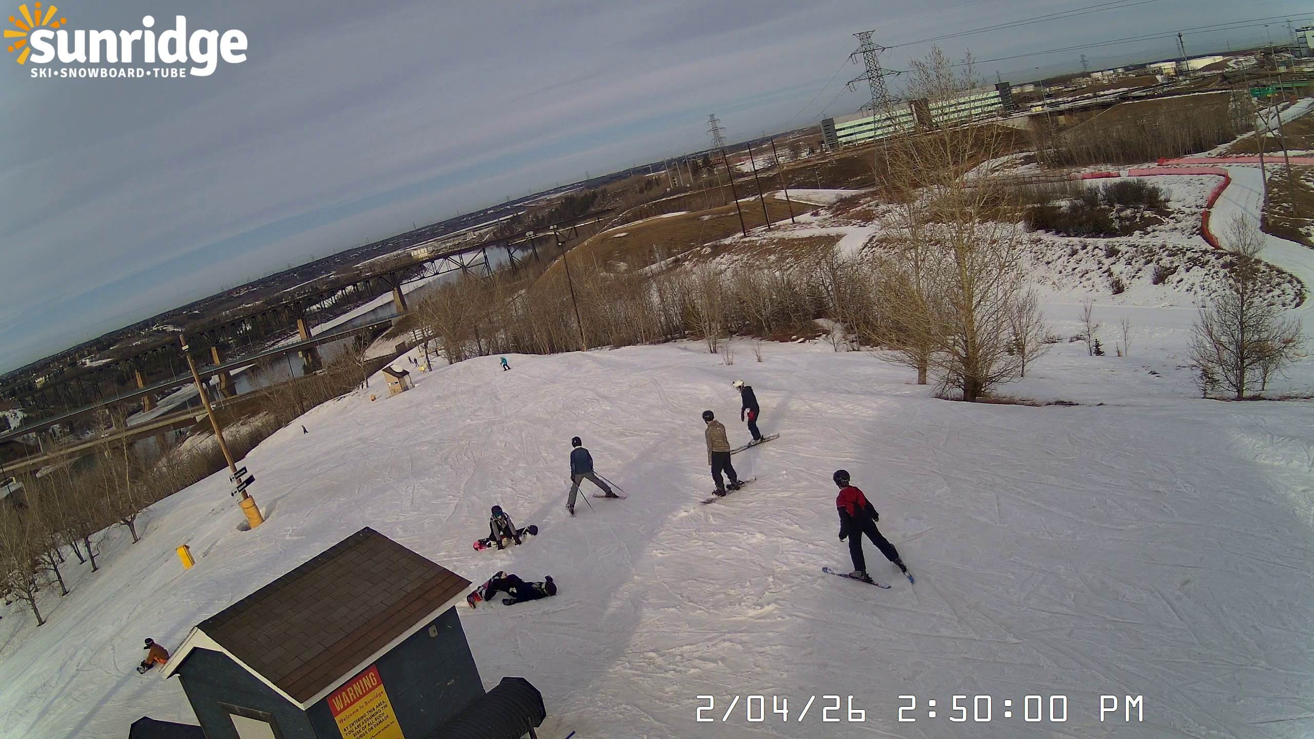 Archiv Foto Webcam Skiegebiet Sunridge(Alberta, Canada)