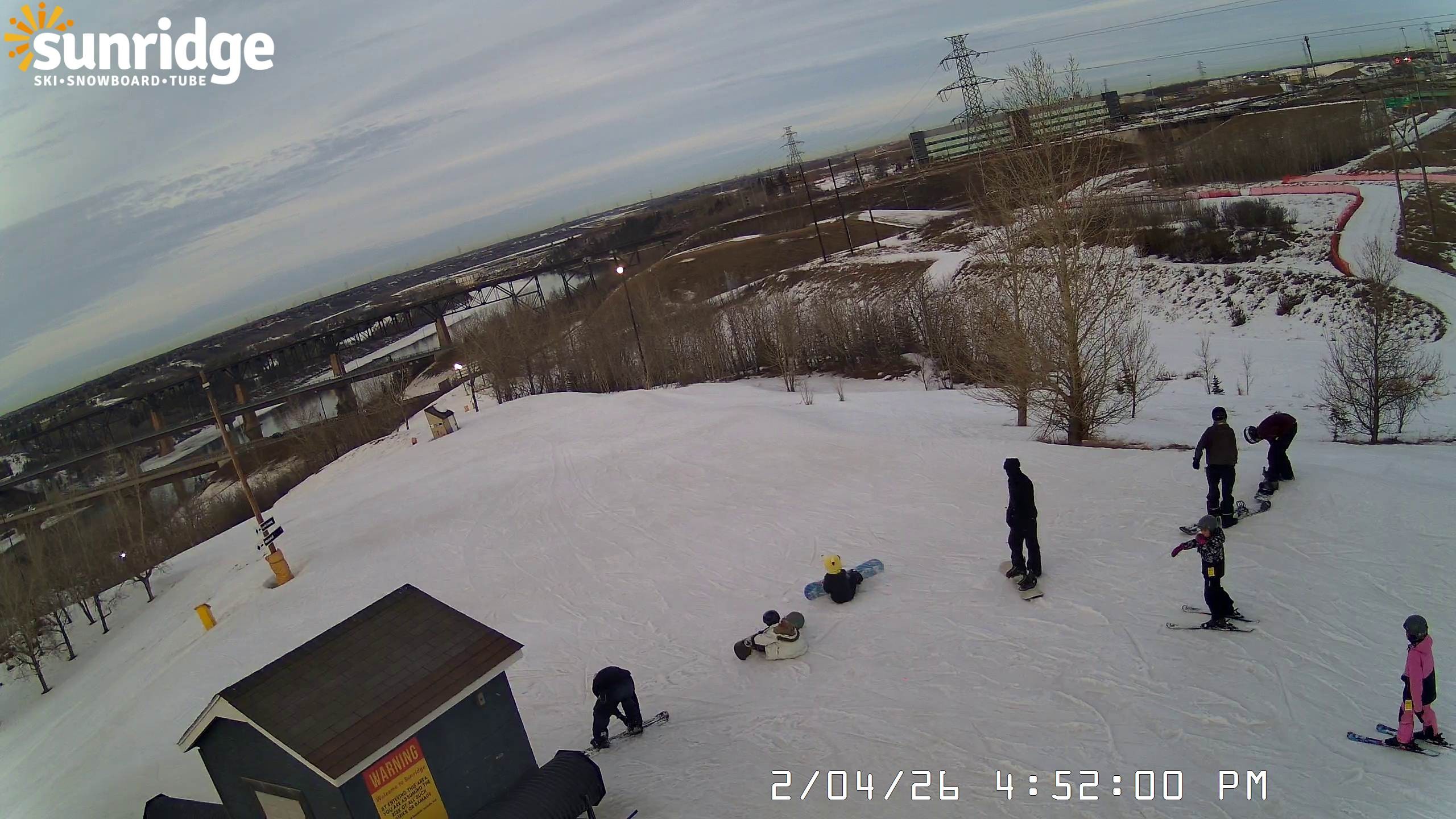 Archiv Foto Webcam Skiegebiet Sunridge(Alberta, Canada)