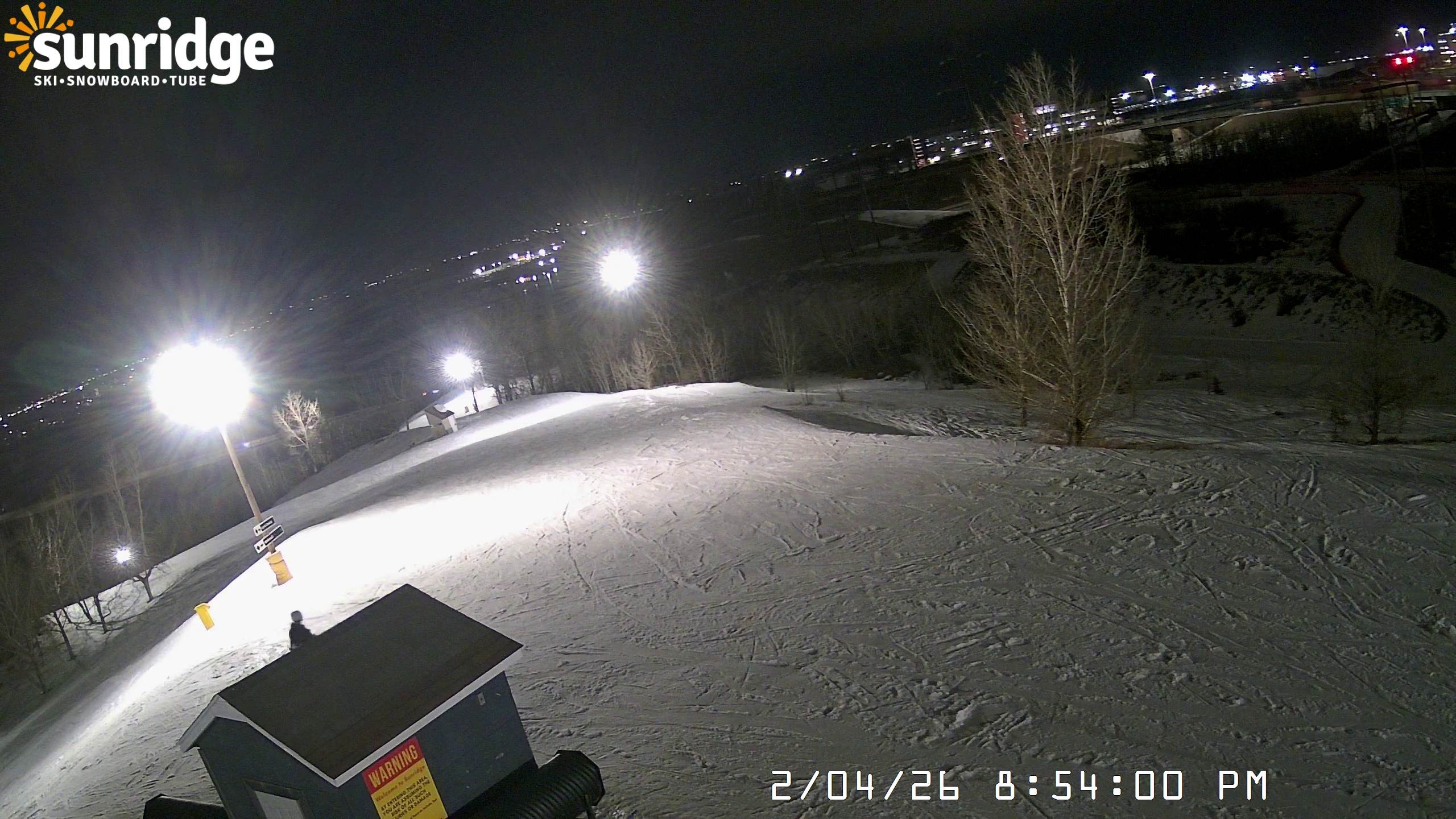 Archiv Foto Webcam Skiegebiet Sunridge(Alberta, Canada)