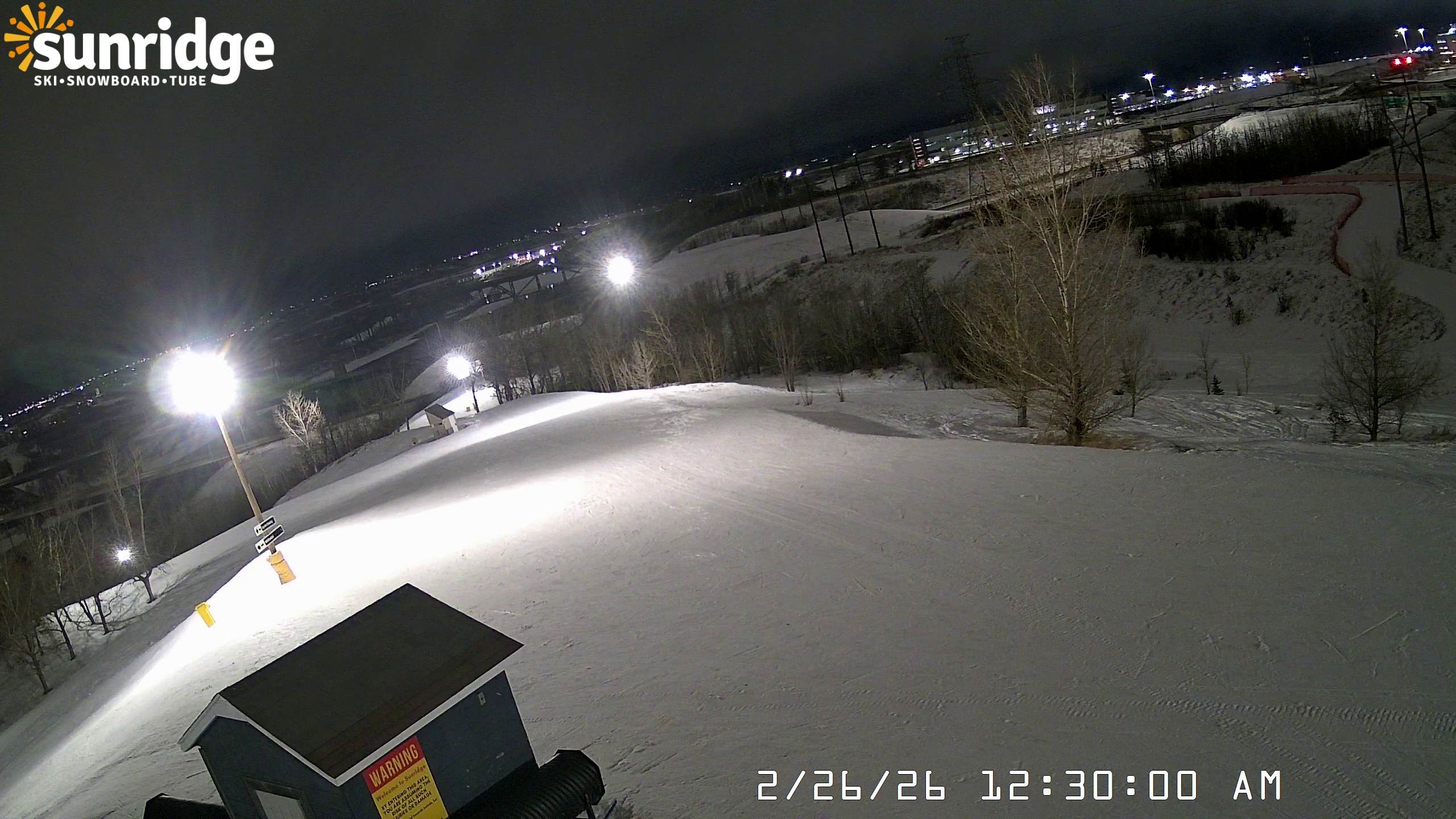 Archived image Webcam Sunridge Skiarea (Alberte, Canda)