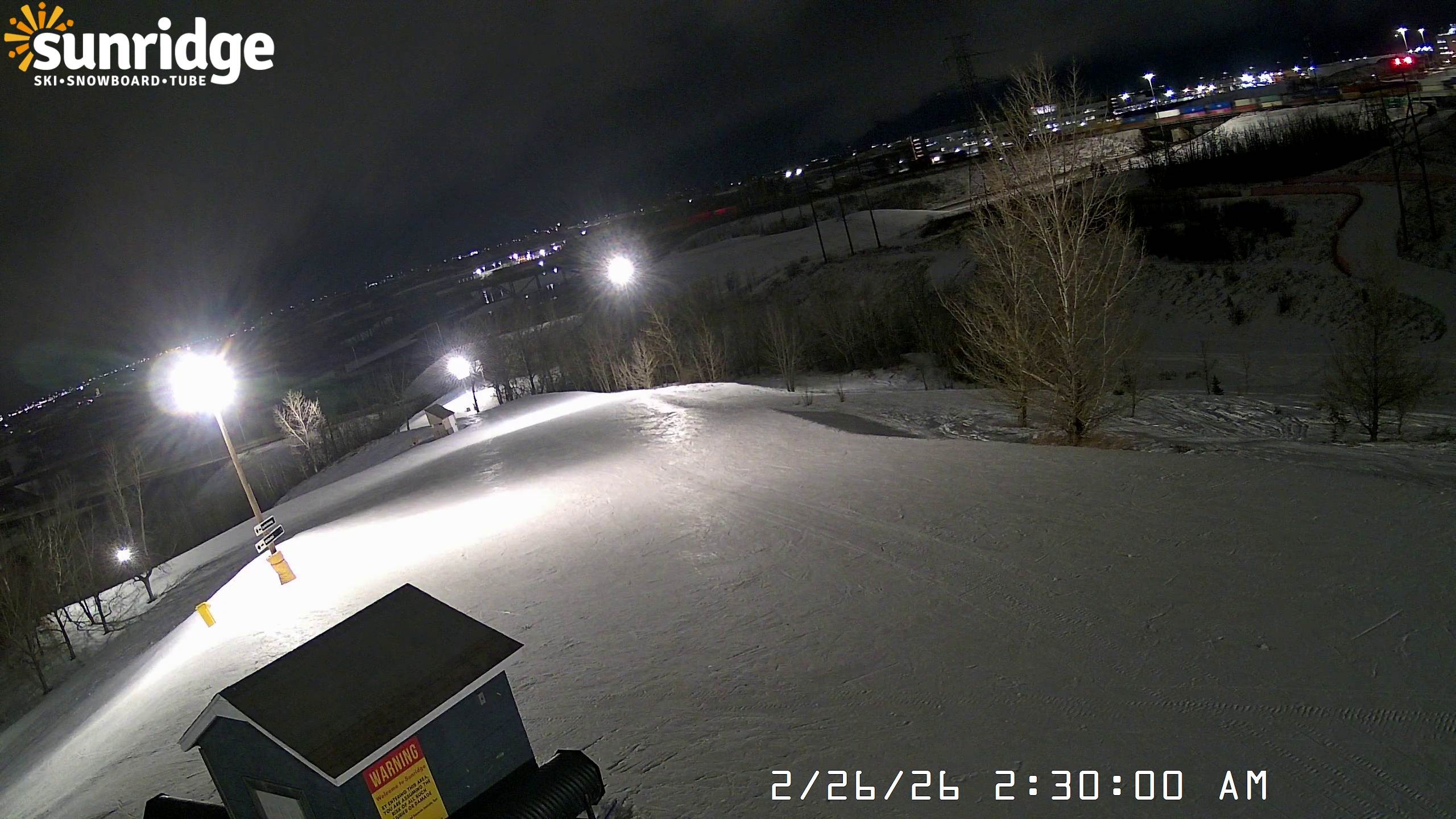 Archived image Webcam Sunridge Skiarea (Alberte, Canda)