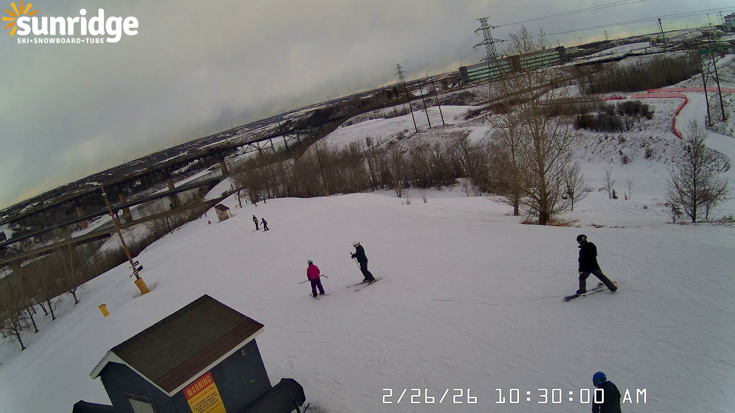 Archived image Webcam Sunridge Skiarea (Alberte, Canda)