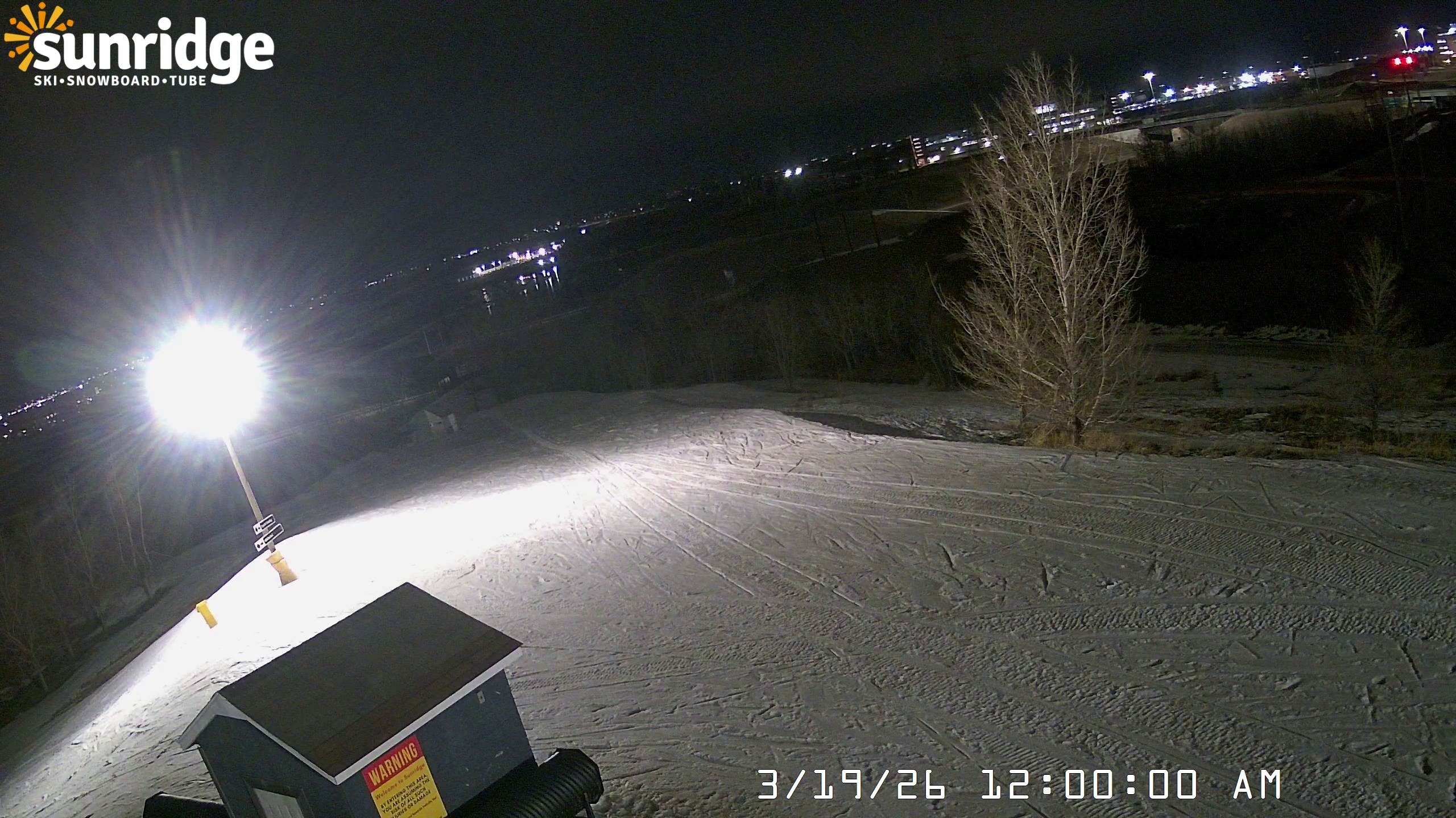 Archiv Foto Webcam Skiegebiet Sunridge(Alberta, Canada)