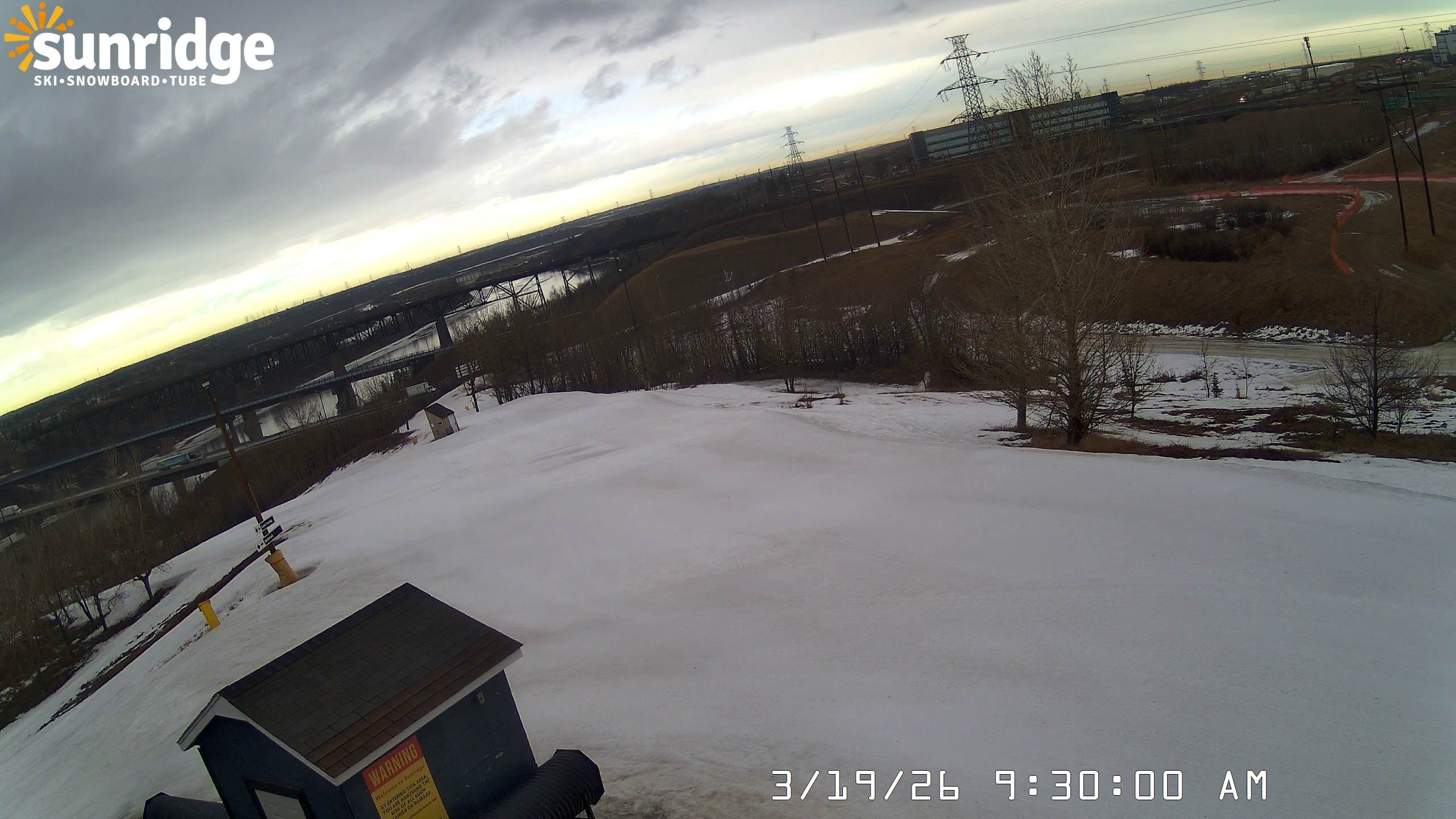 Archiv Foto Webcam Skiegebiet Sunridge(Alberta, Canada)