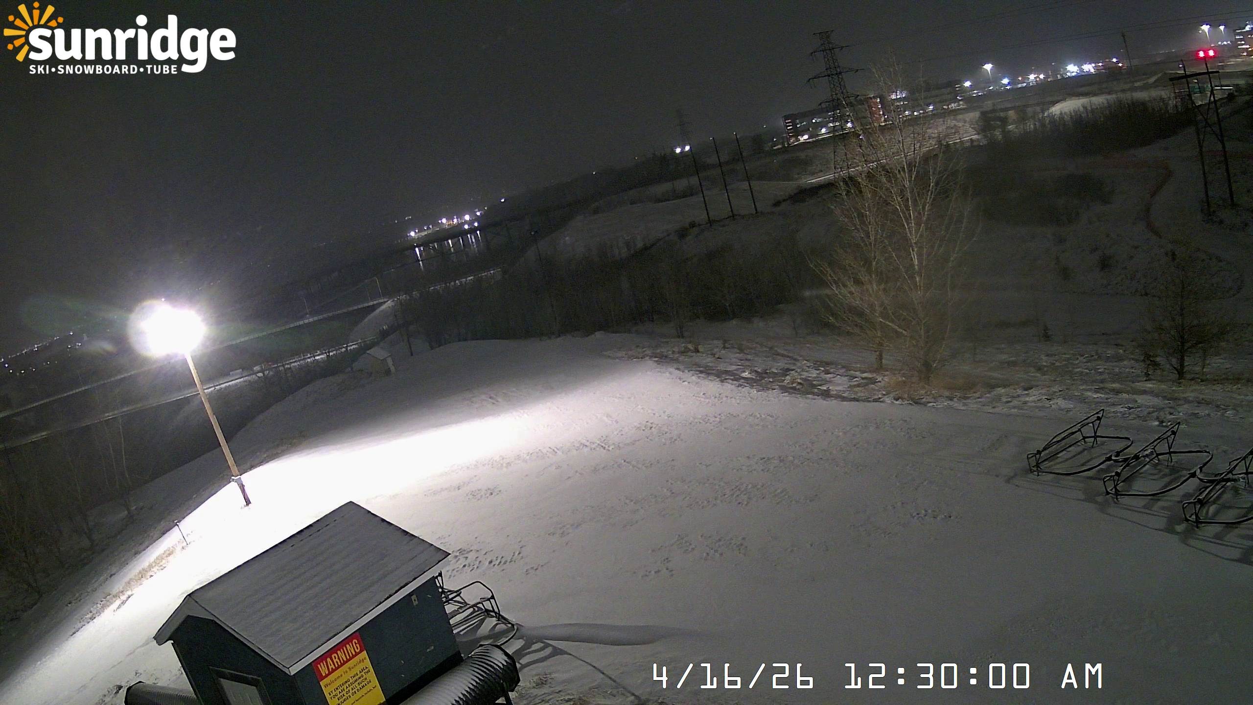 Archiv Foto Webcam Skiegebiet Sunridge(Alberta, Canada)