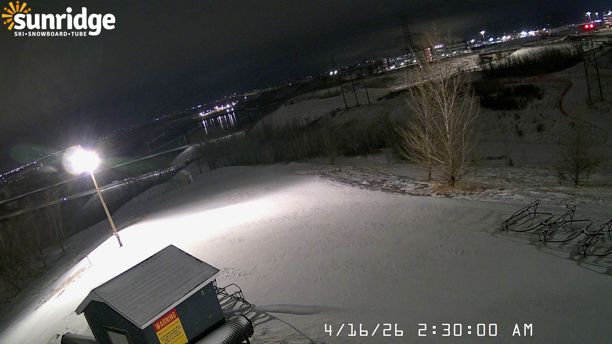 Archiv Foto Webcam Skiegebiet Sunridge(Alberta, Canada)