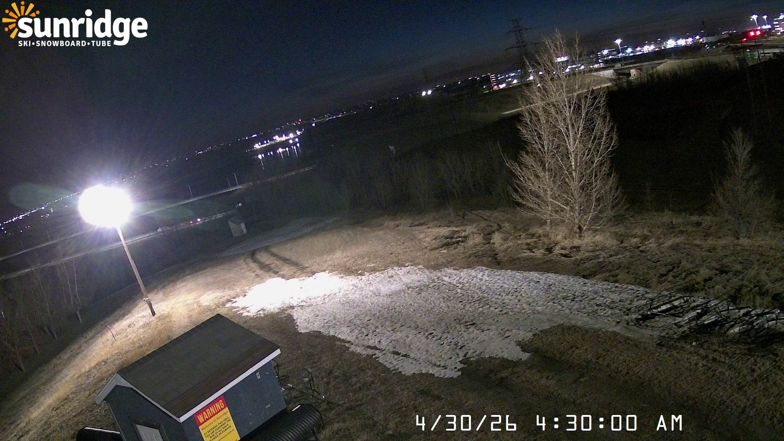 Archived image Webcam Sunridge Skiarea (Alberte, Canda)