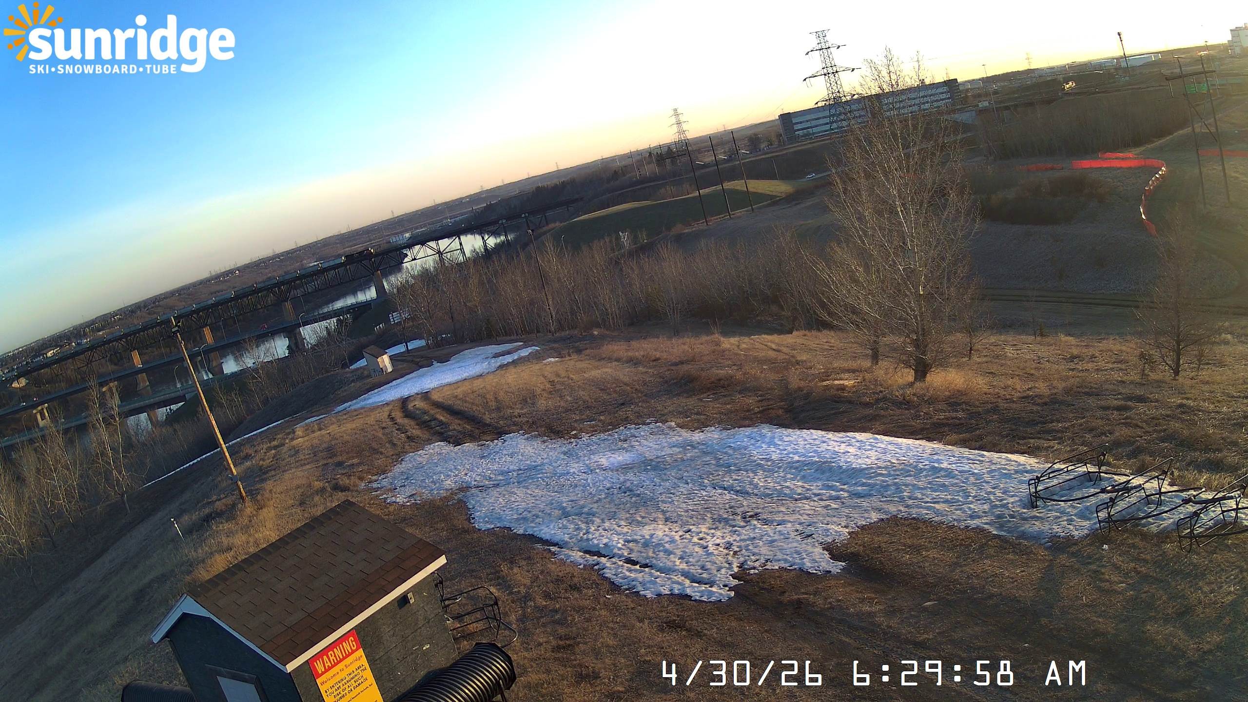 Archived image Webcam Sunridge Skiarea (Alberte, Canda)