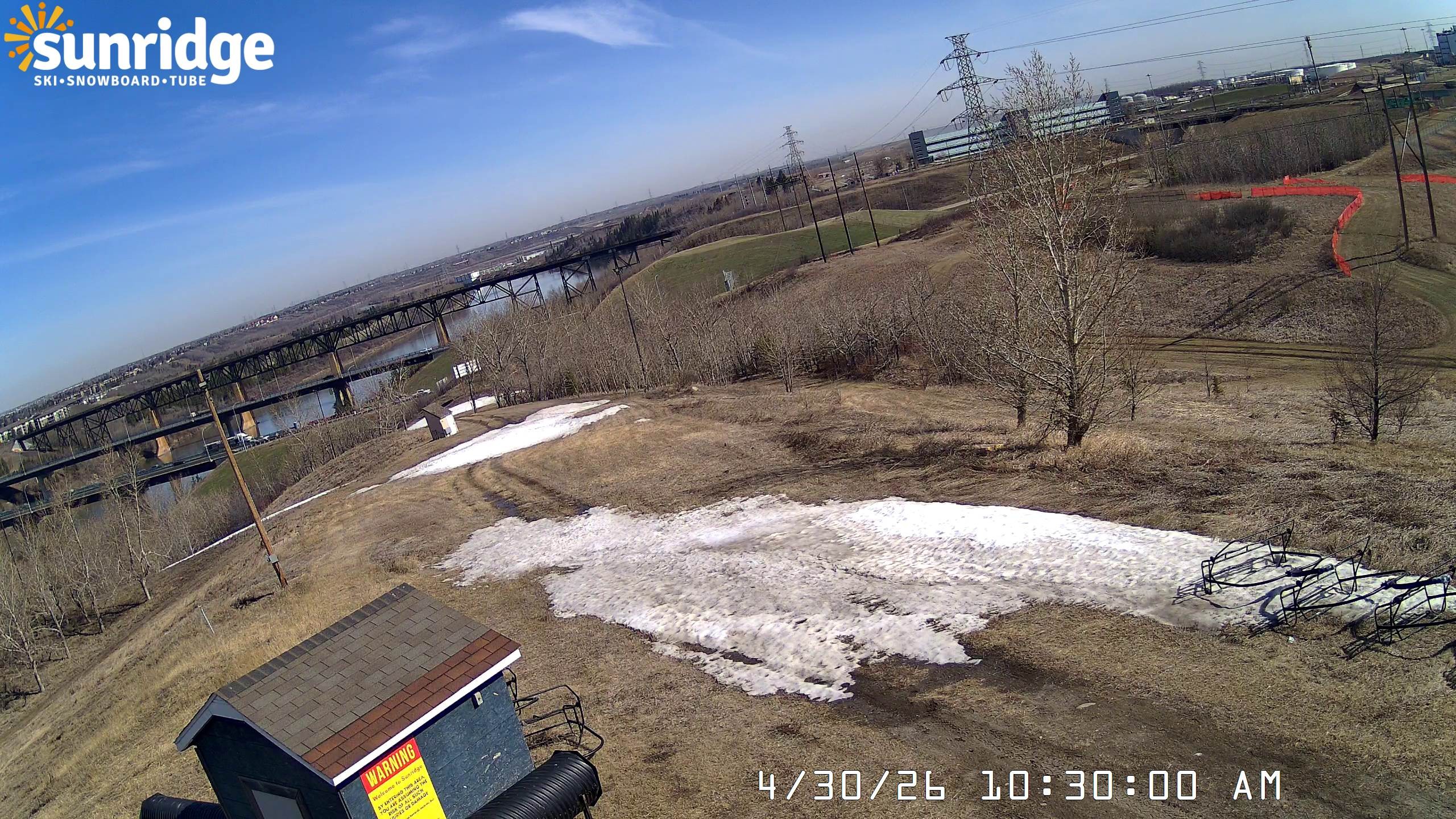 Archived image Webcam Sunridge Skiarea (Alberte, Canda)