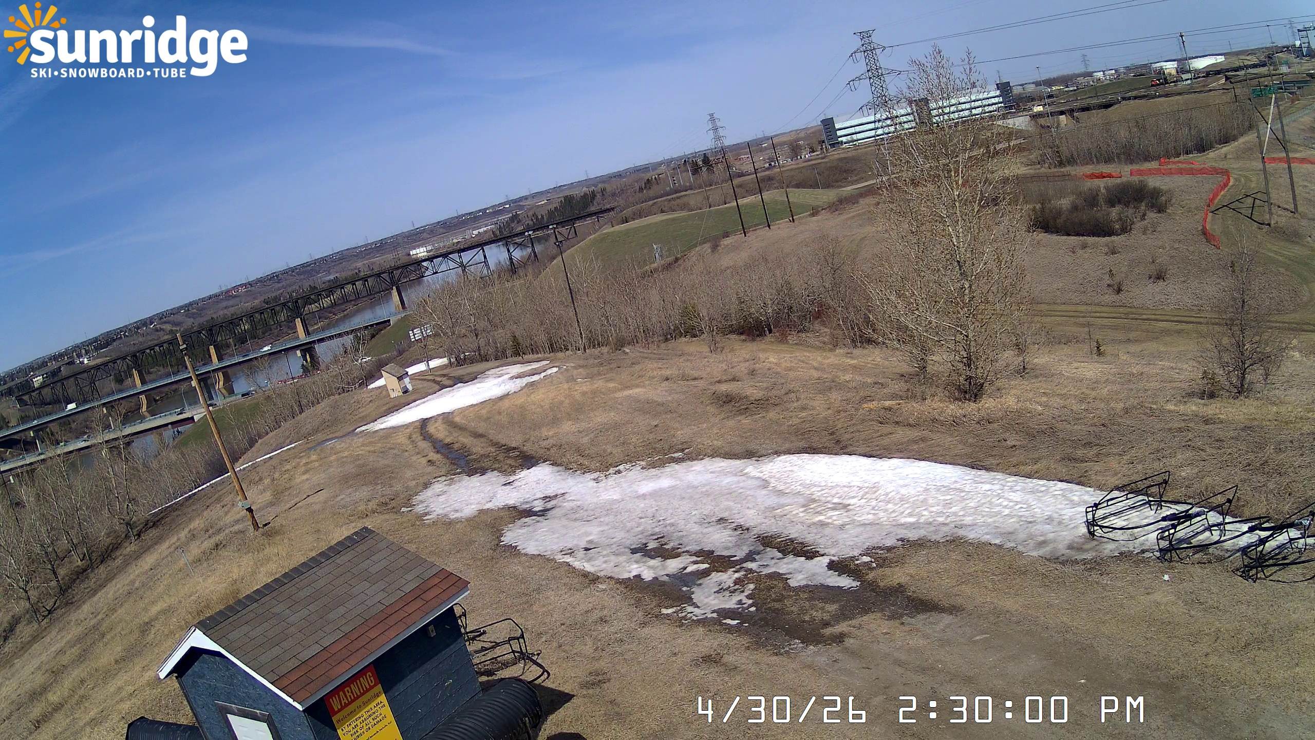 Archived image Webcam Sunridge Skiarea (Alberte, Canda)