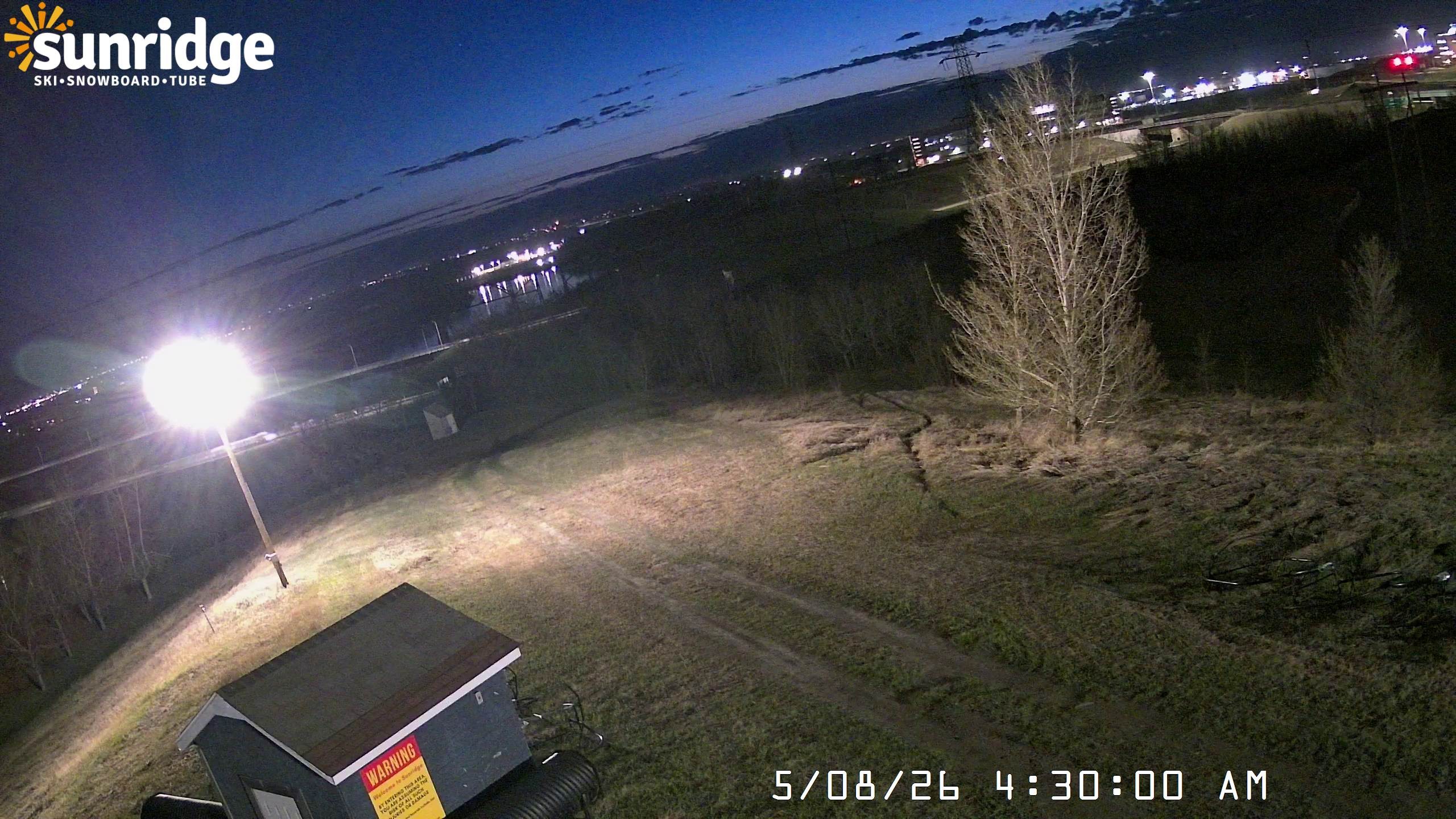 Archiv Foto Webcam Skiegebiet Sunridge(Alberta, Canada)