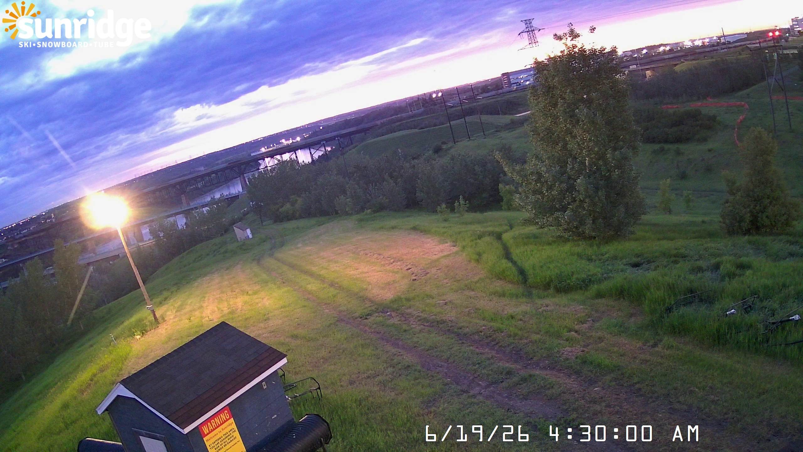 Archiv Foto Webcam Skiegebiet Sunridge(Alberta, Canada)