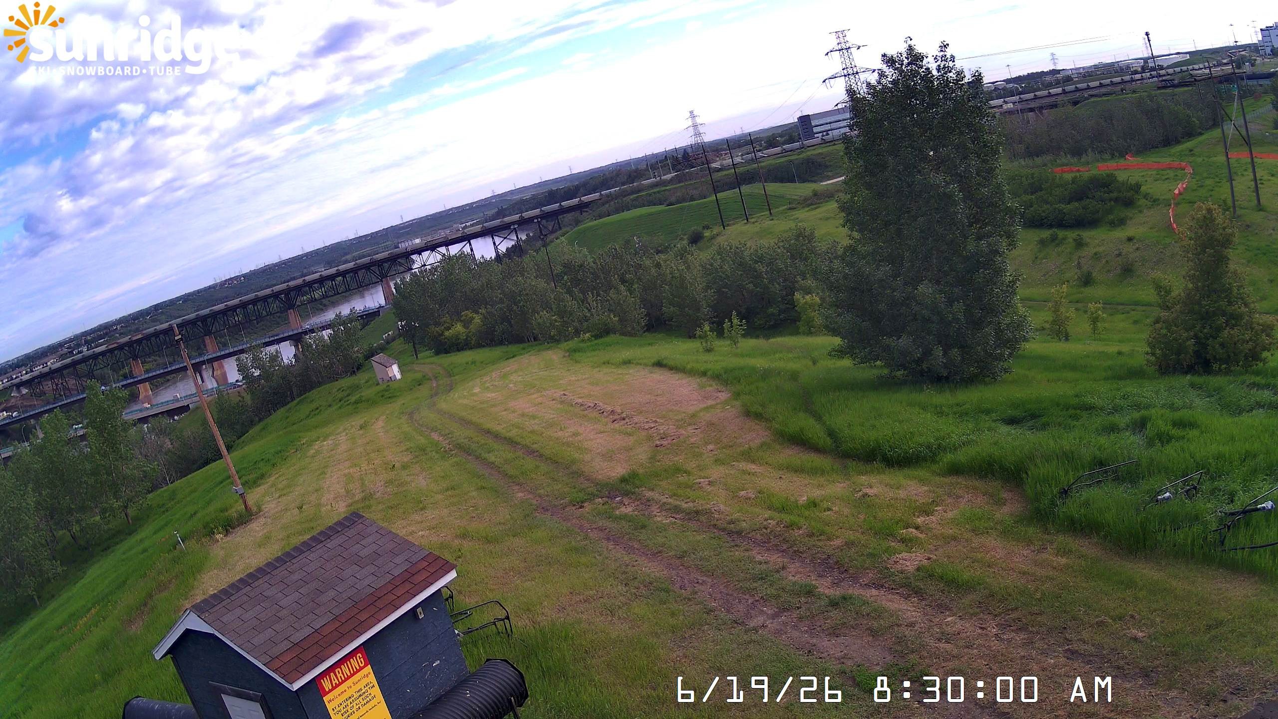 Archiv Foto Webcam Skiegebiet Sunridge(Alberta, Canada)