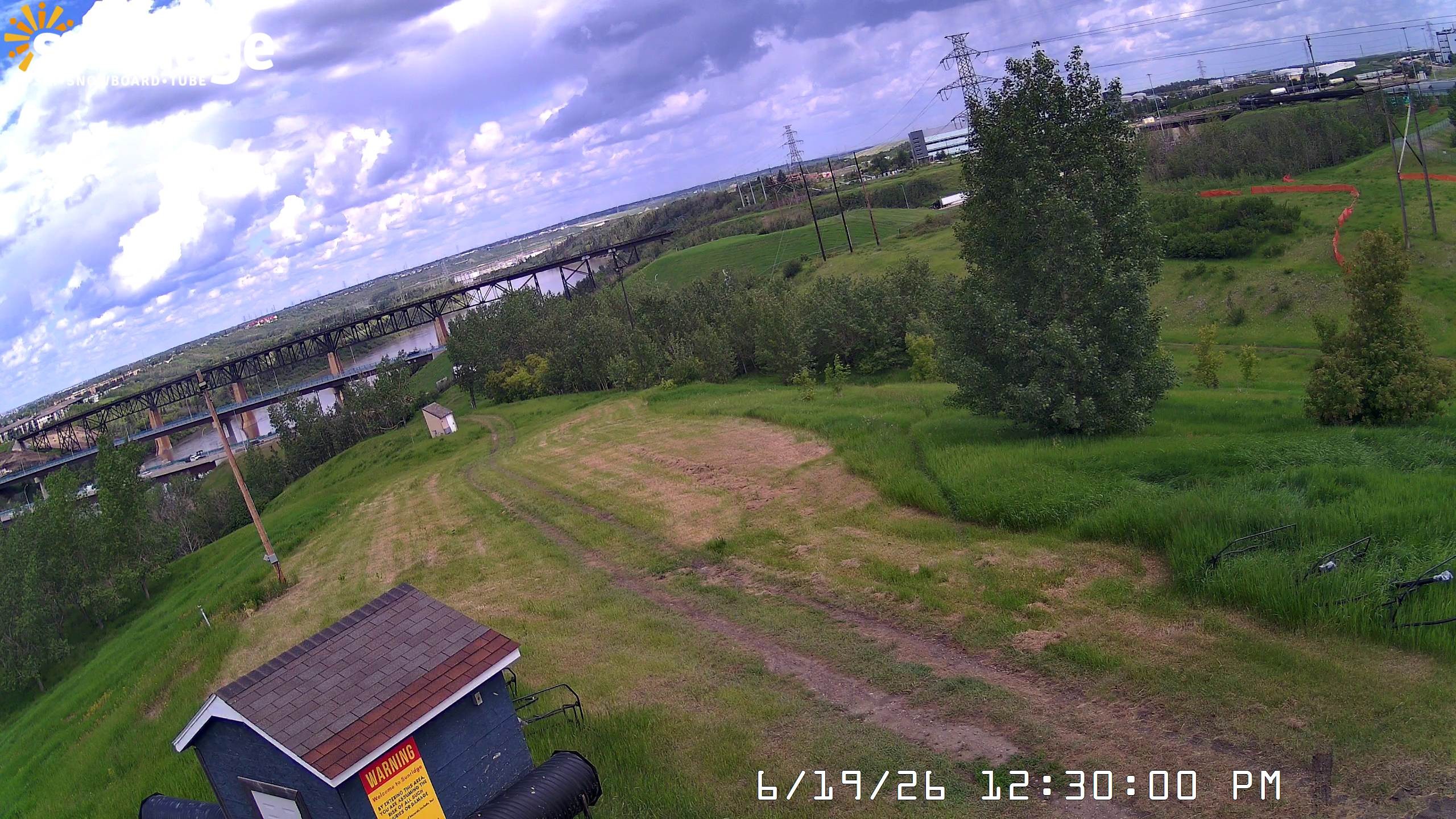 Archiv Foto Webcam Skiegebiet Sunridge(Alberta, Canada)
