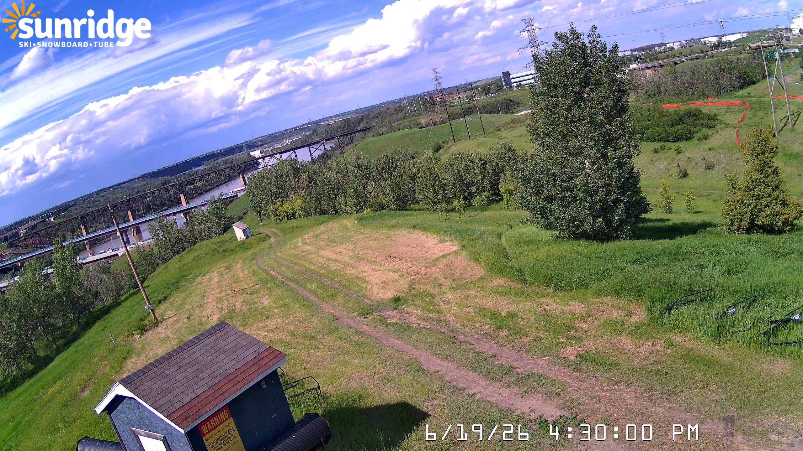Archiv Foto Webcam Skiegebiet Sunridge(Alberta, Canada)