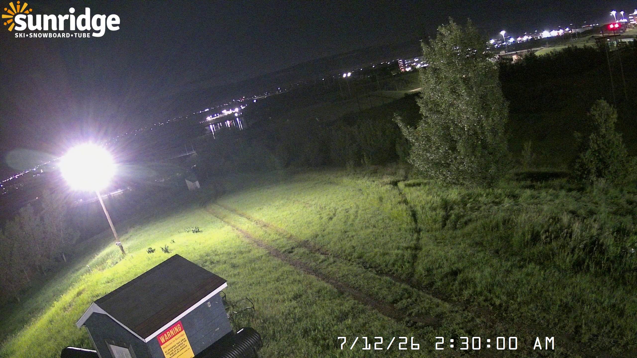Archiv Foto Webcam Skiegebiet Sunridge(Alberta, Canada)