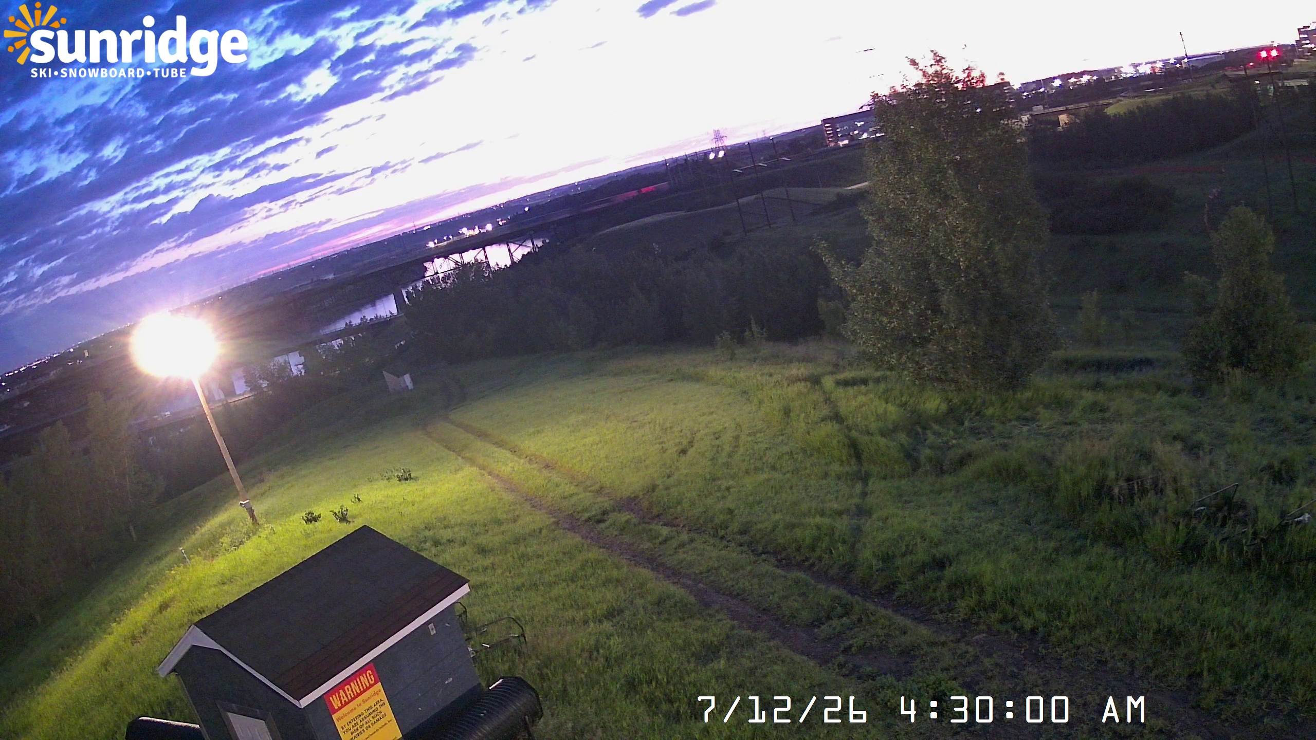 Archiv Foto Webcam Skiegebiet Sunridge(Alberta, Canada)
