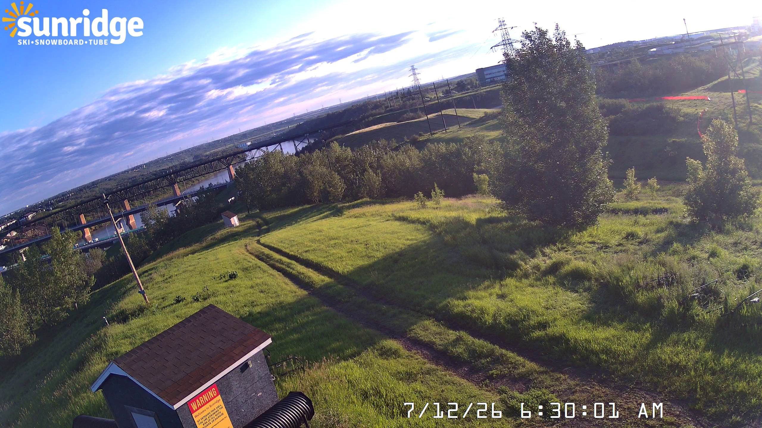 Archiv Foto Webcam Skiegebiet Sunridge(Alberta, Canada)