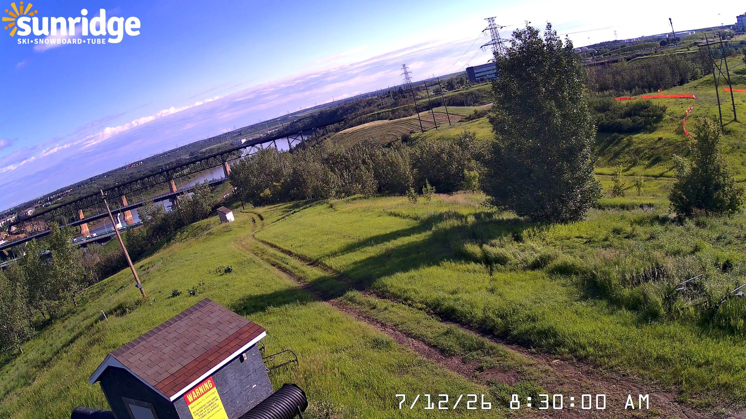 Archiv Foto Webcam Skiegebiet Sunridge(Alberta, Canada)